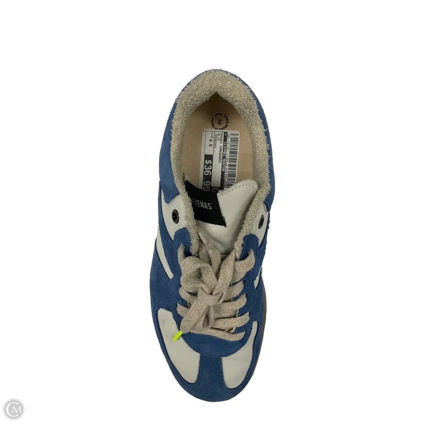 Shoes Sneakers By Clothes Mentor In Blue, Size: 8.5