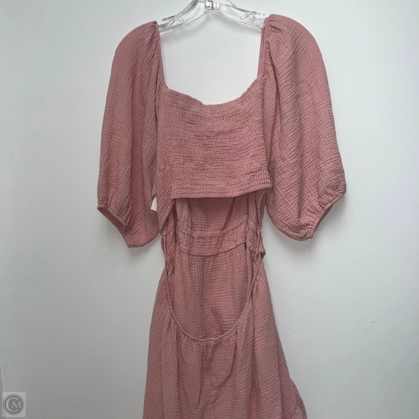 Dress Casual Midi By Clothes Mentor In Pink, Size: Xl
