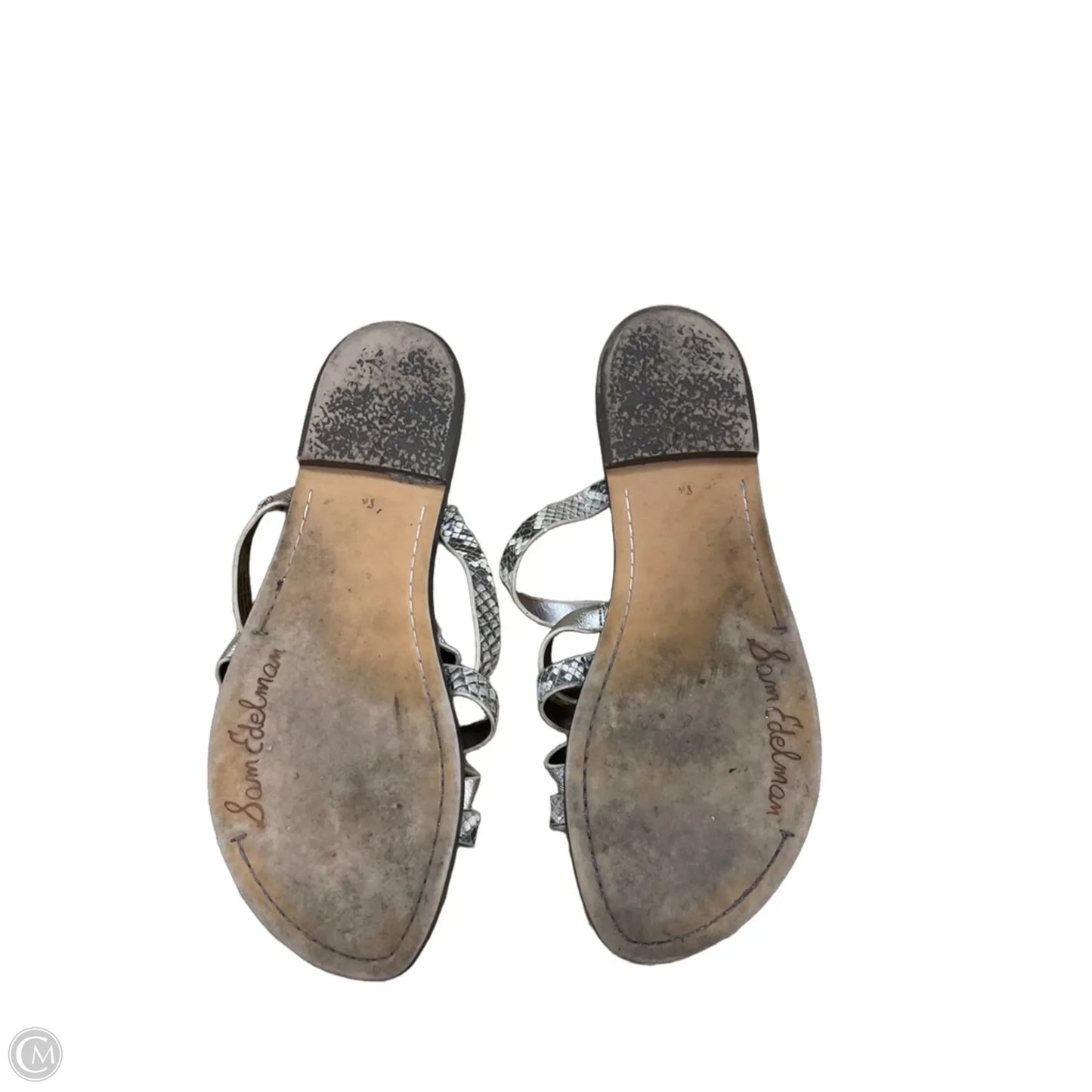 Sandals Flats By Sam Edelman In Snakeskin Print, Size: 8.5