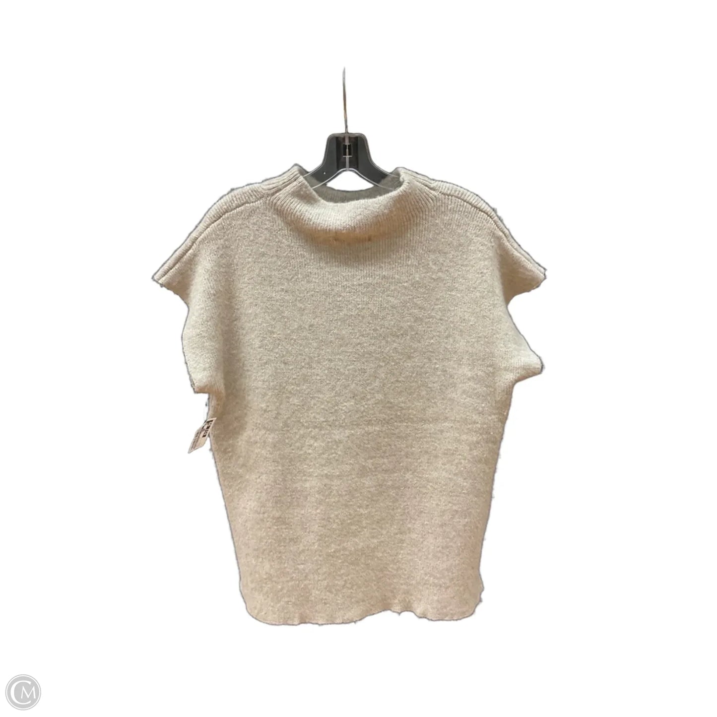 Vest Sweater By Betseys Boutique Shop In Beige, Size: L