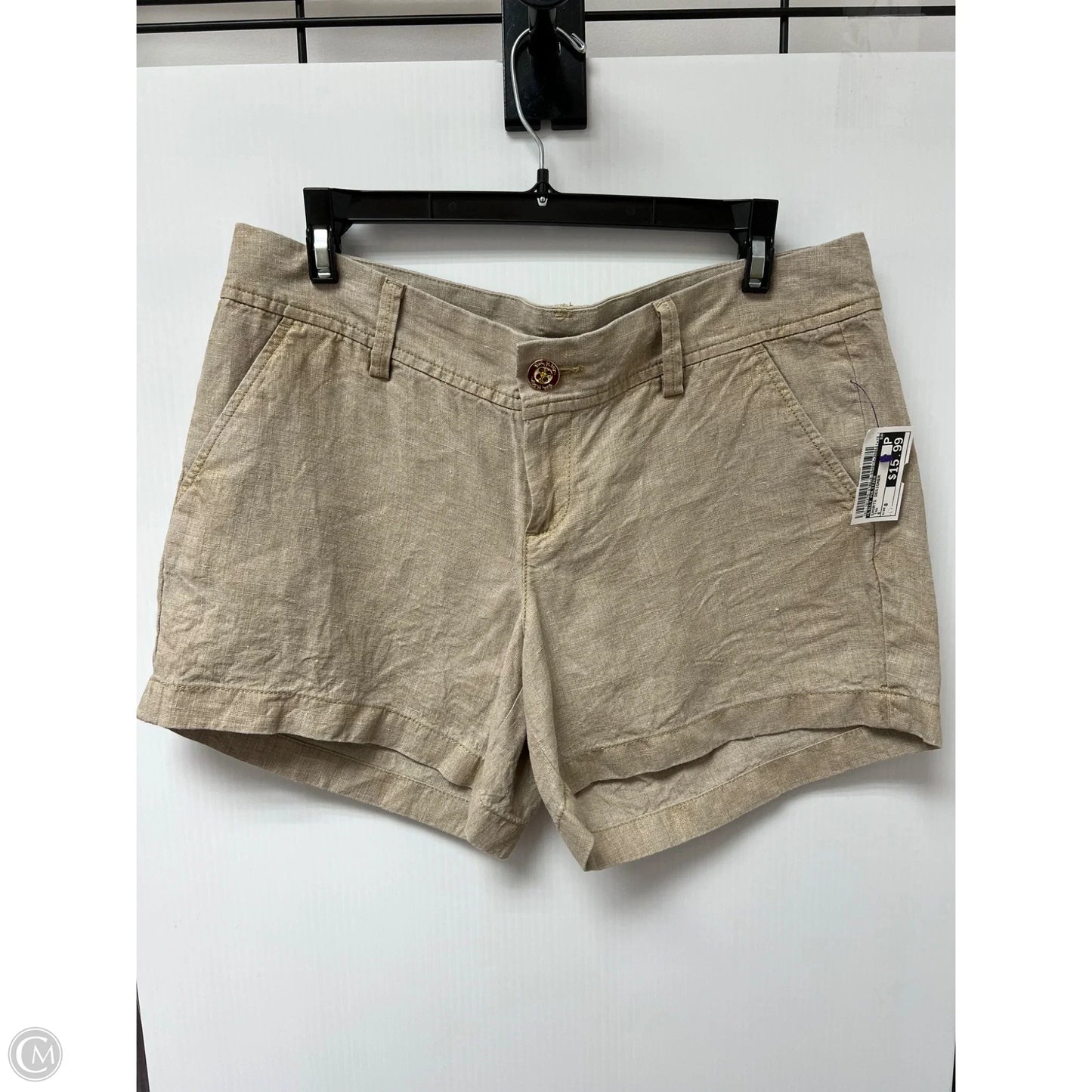 Shorts Designer By Lilly Pulitzer In Tan, Size: 8