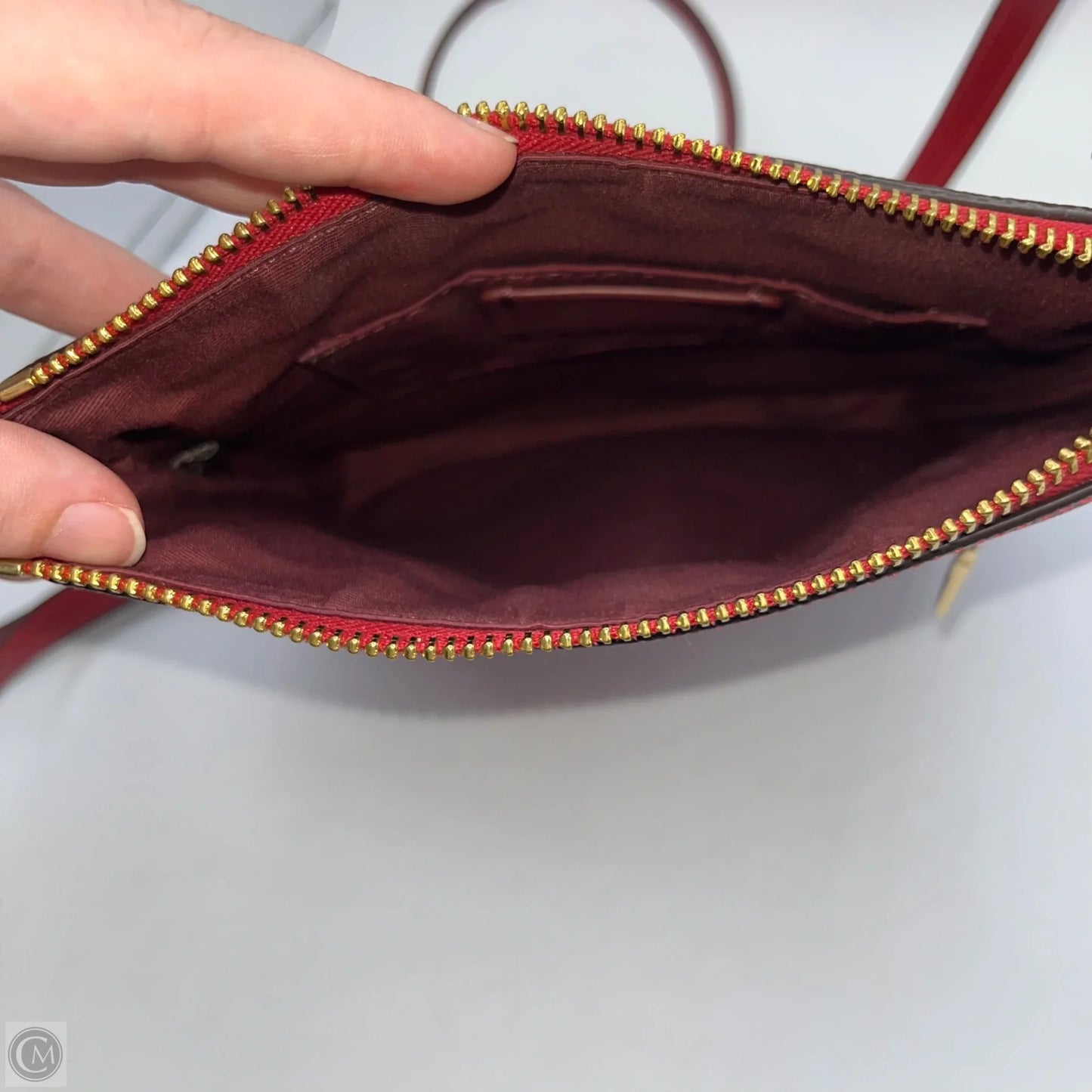 Crossbody Designer By Coach, Size: Small