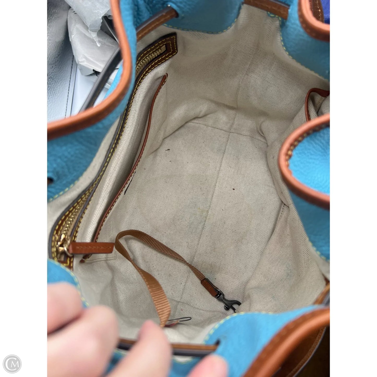 Handbag Designer By Dooney And Bourke, Size: Large