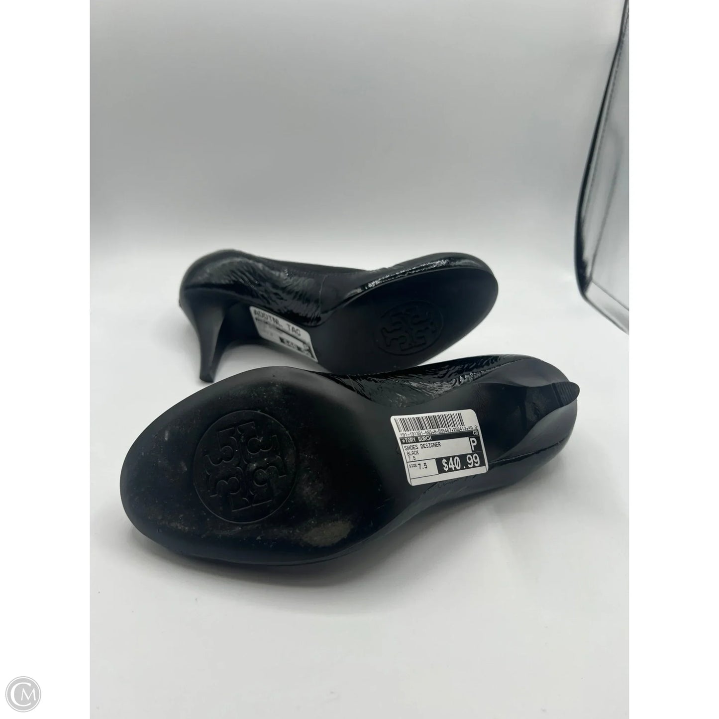 Shoes Designer By Tory Burch In Black, Size: 7.5