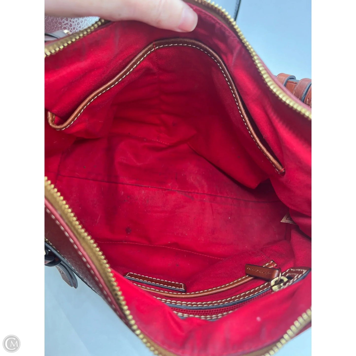 Handbag Designer By Dooney And Bourke, Size: Large