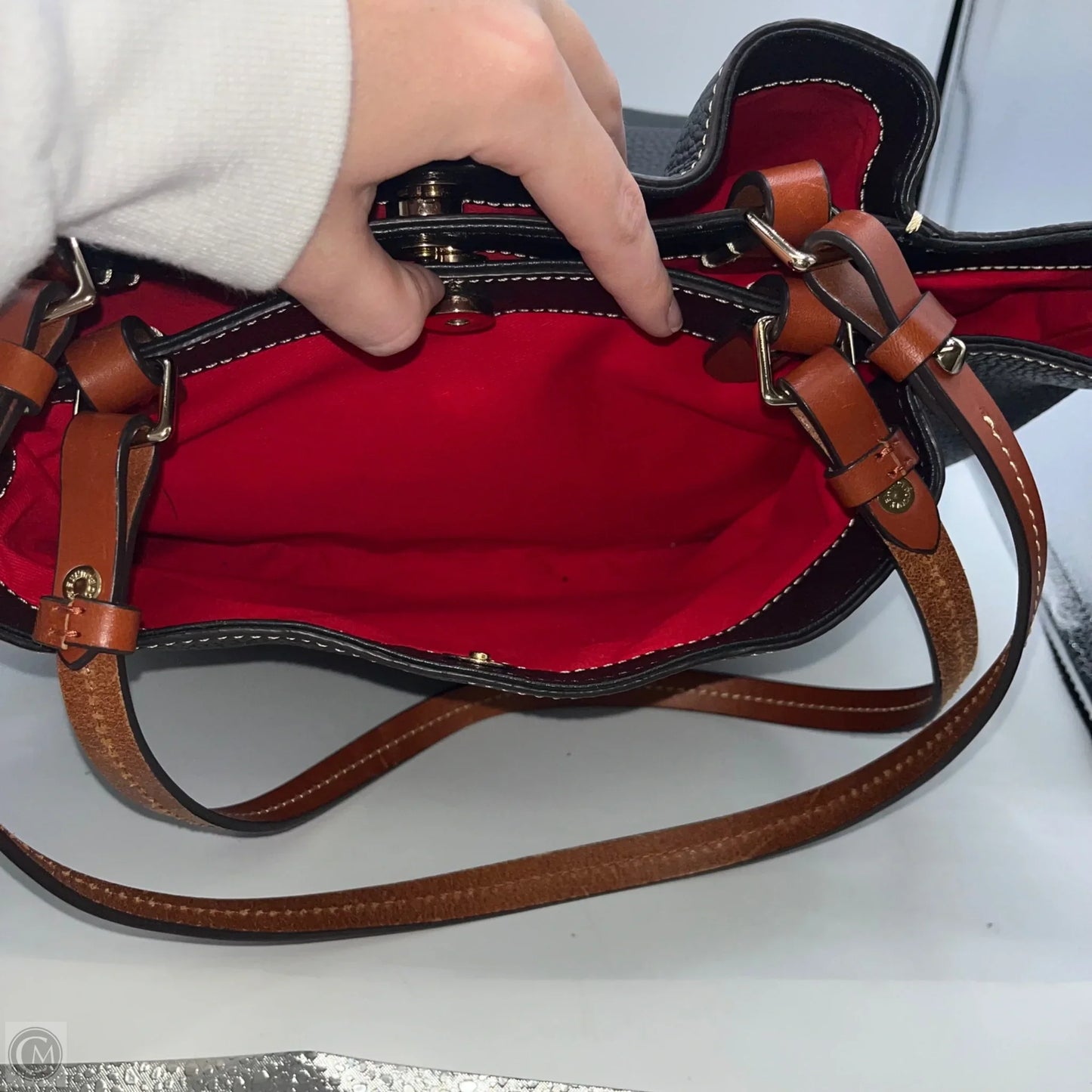 Handbag Designer By Dooney And Bourke, Size: Large