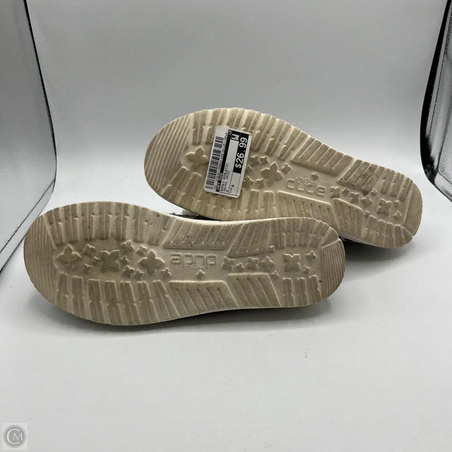 Shoes Athletic By Hey Dude In Animal Print, Size: 7