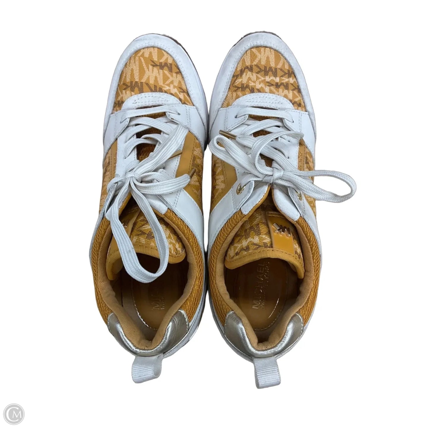 Shoes Designer By Michael Kors In Yellow, Size: 8