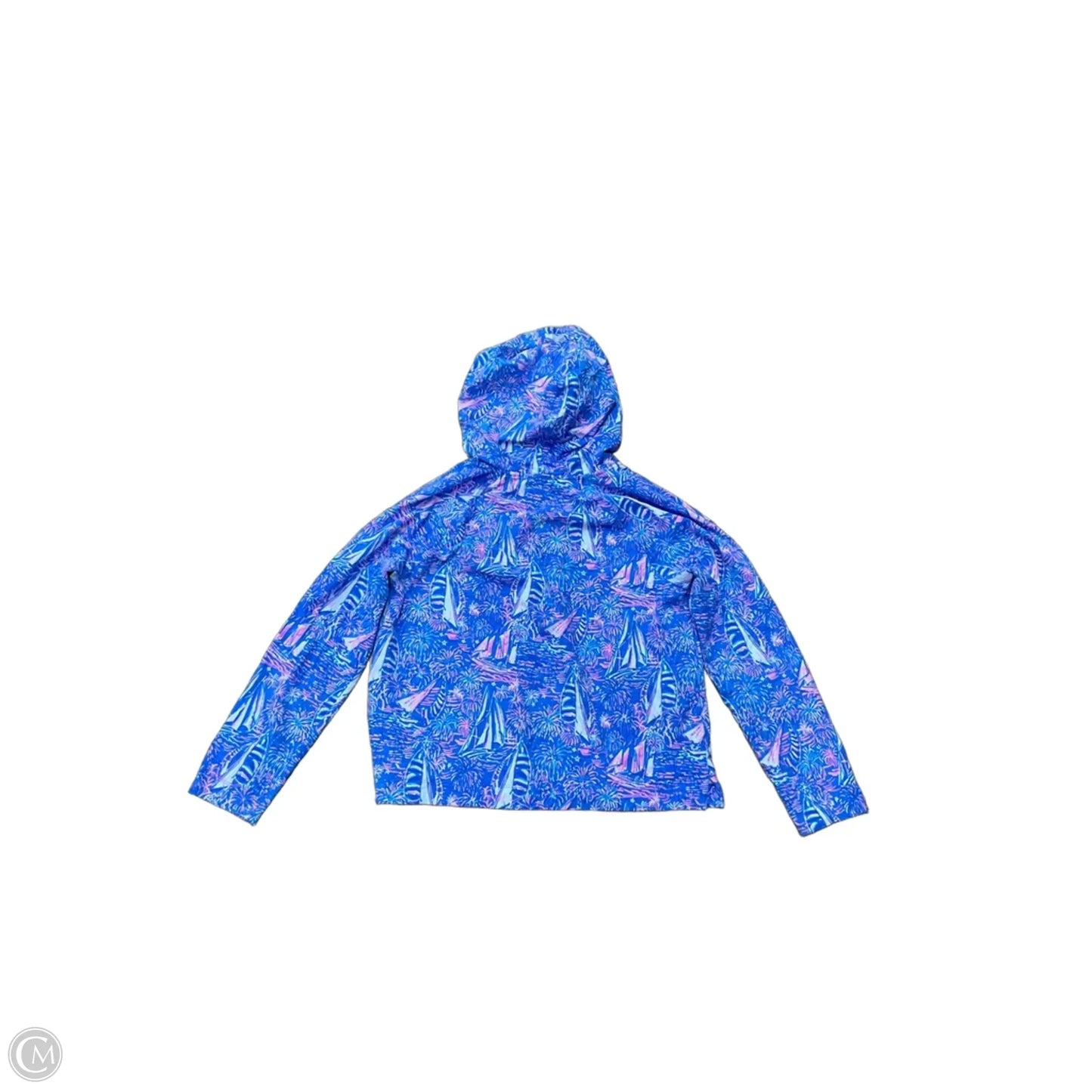 Sweatshirt Designer By Lilly Pulitzer In Blue, Size: Xl