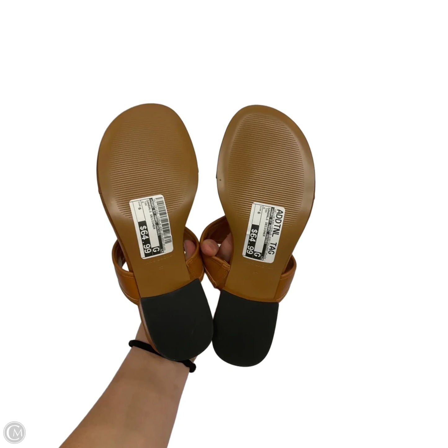 Sandals Designer By Marc By Marc Jacobs In Tan, Size: 6