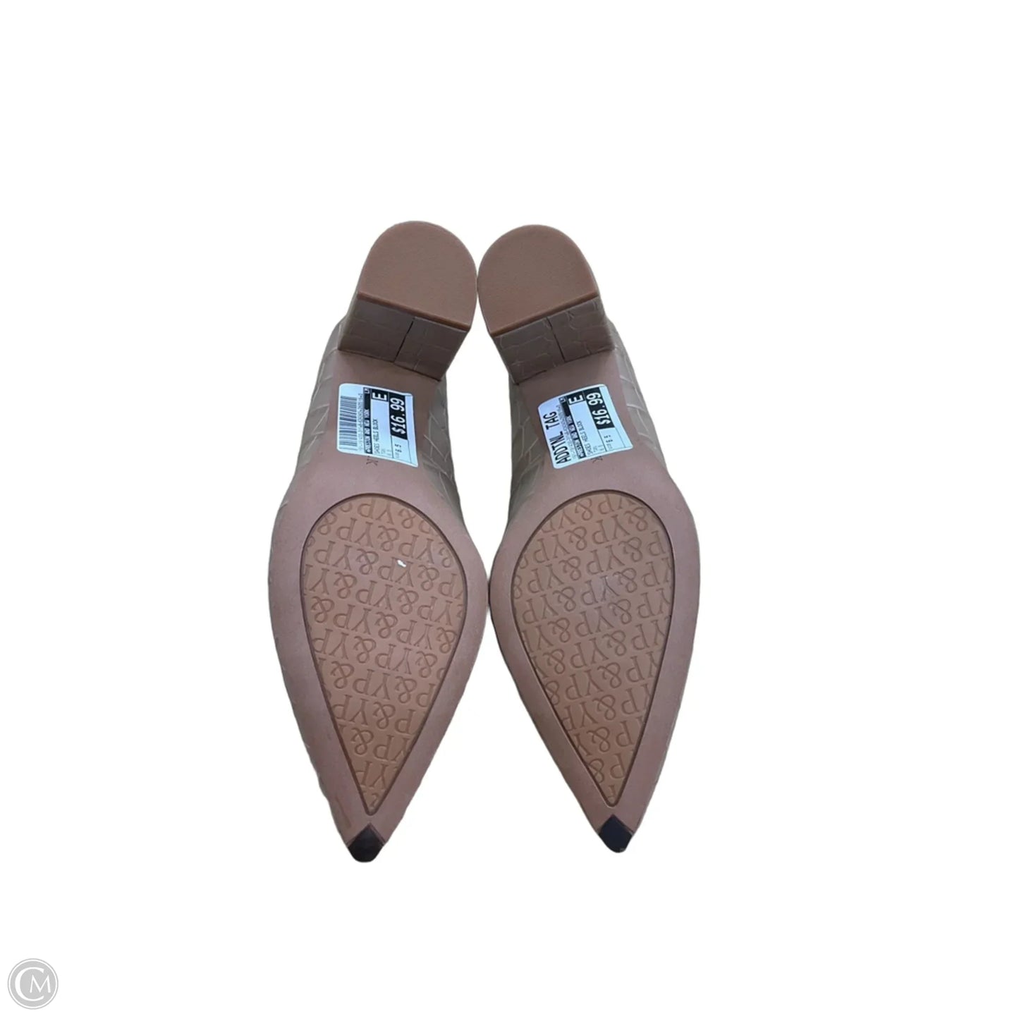 Shoes Heels Block By Preston And New York In Tan, Size: 6.5
