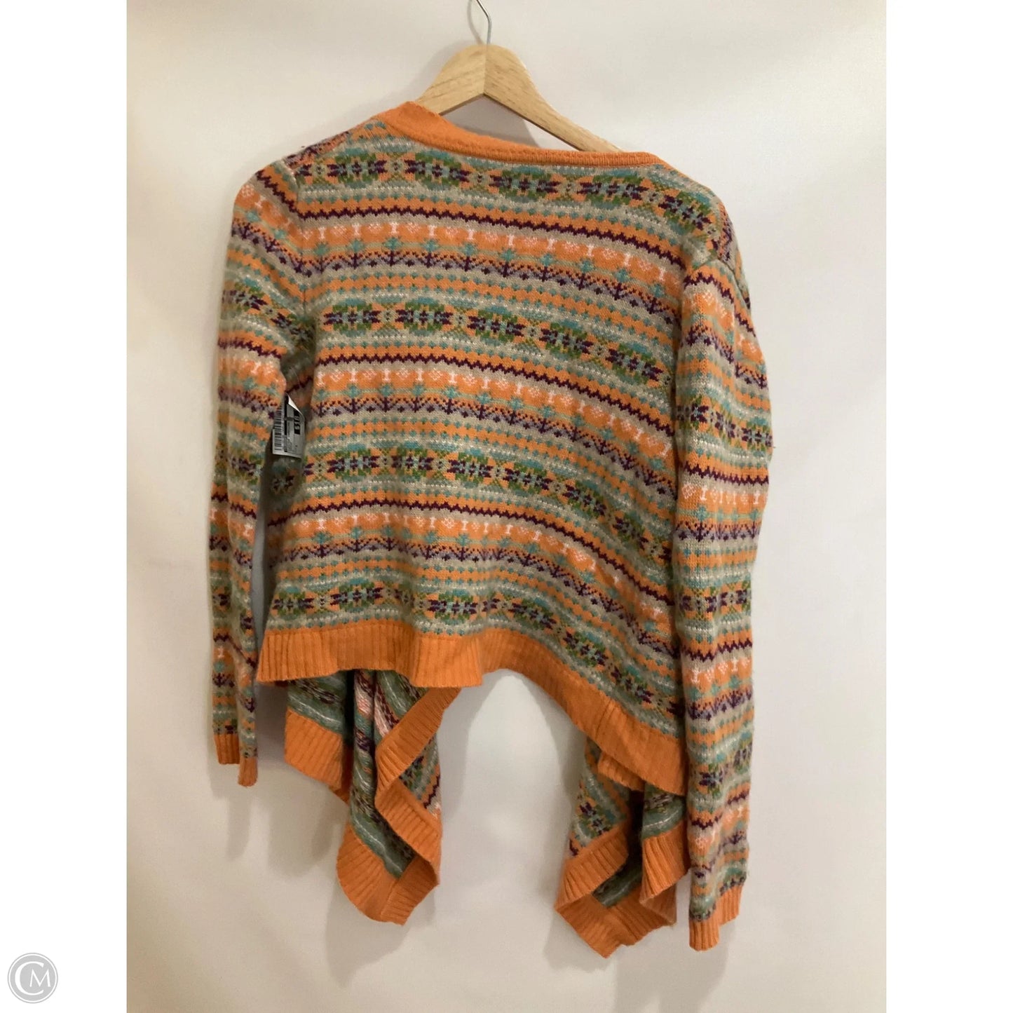 Sweater Cardigan By Sundance In Orange, Size: S