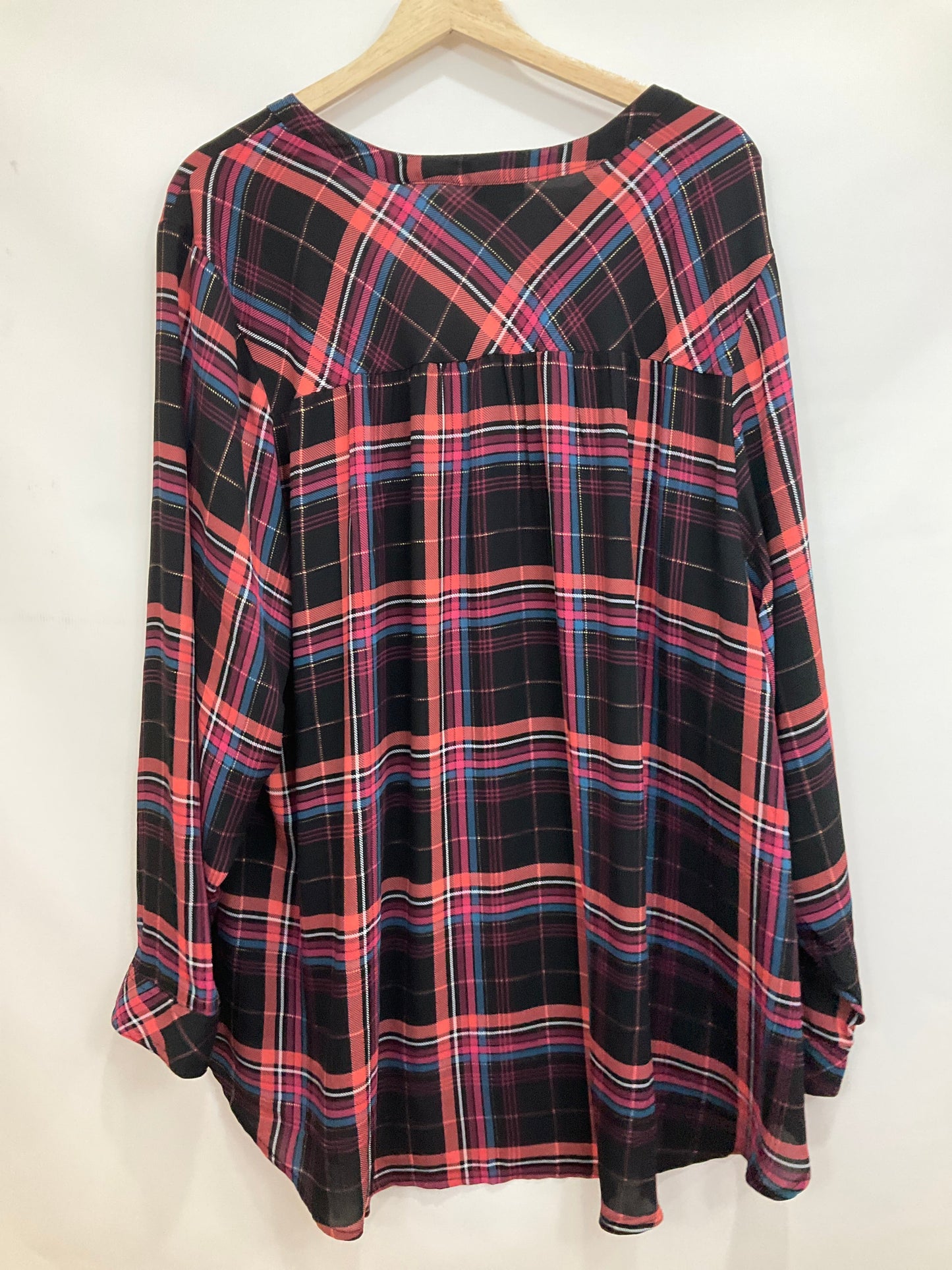 Blouse Long Sleeve By Torrid Size: 4x