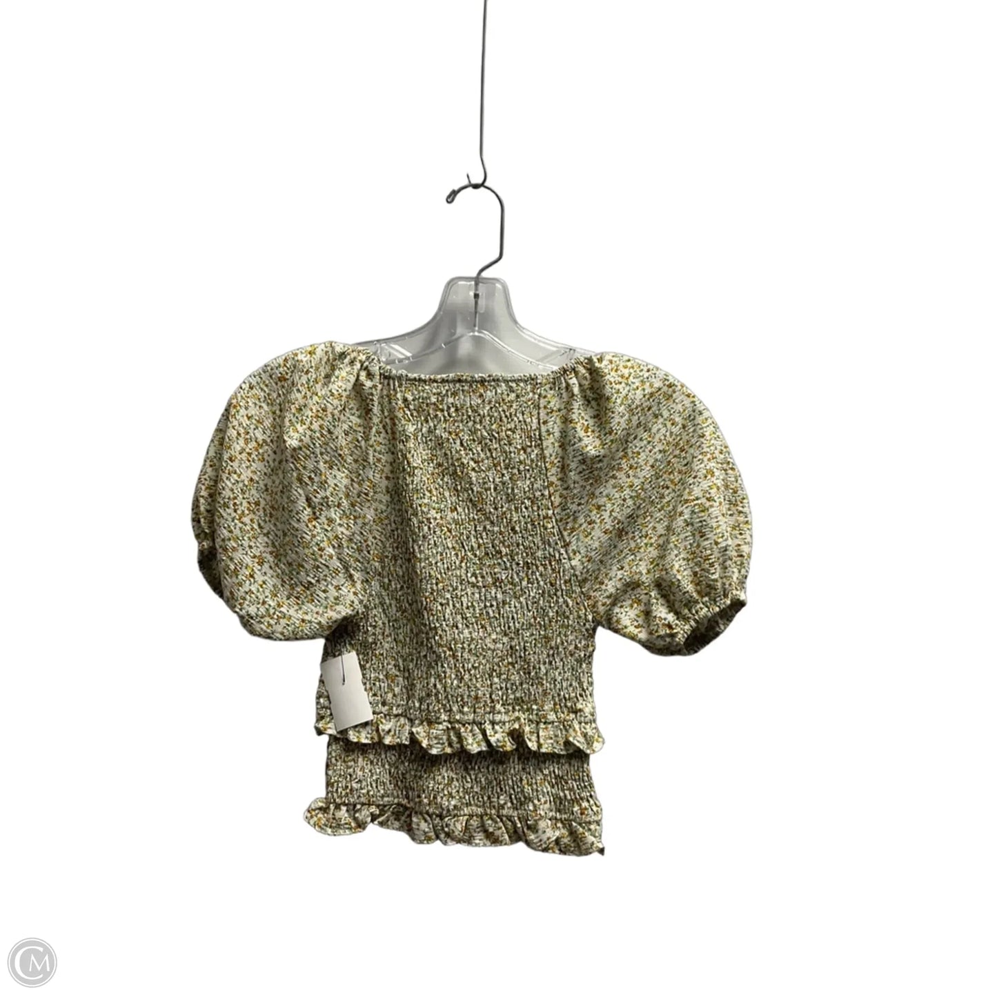 Top Short Sleeve By Altard State In Floral Print, Size: Xs