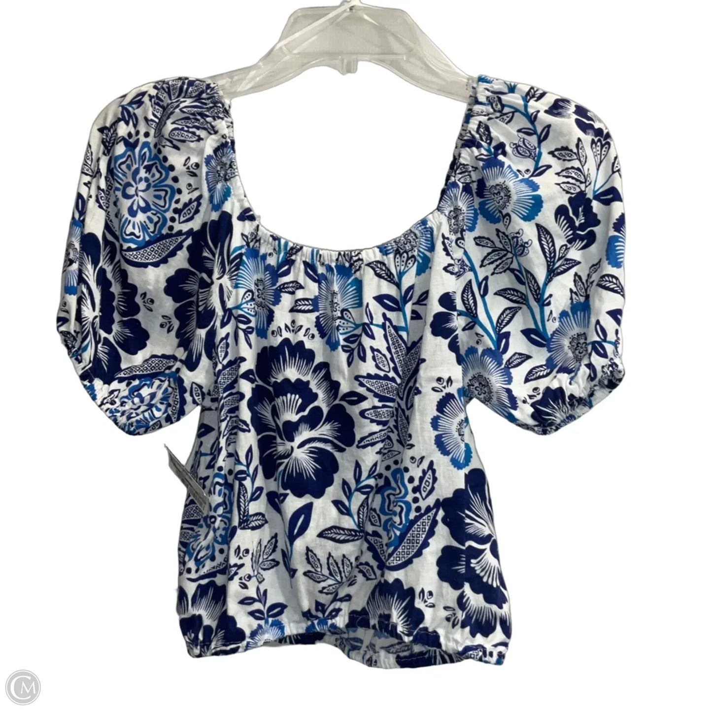 Top Short Sleeve By Rachel Zoe In Floral Print, Size: Xs