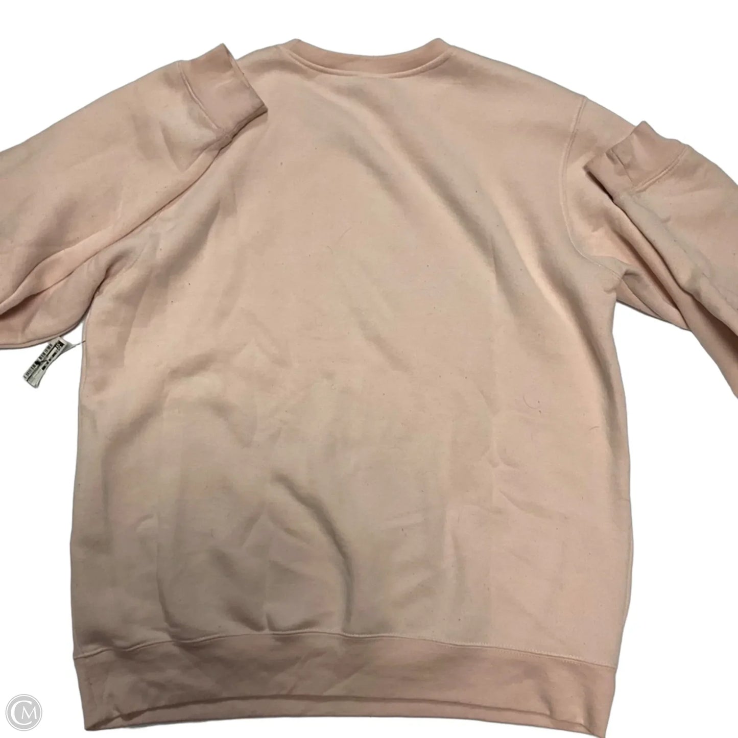 Sweatshirt Crewneck By Clothes Mentor In Pink, Size: L