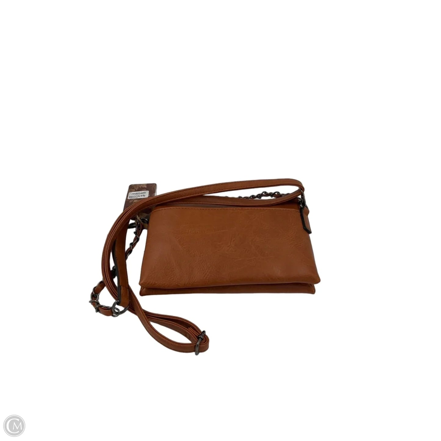 Crossbody Leather By Clothes Mentor, Size: Small