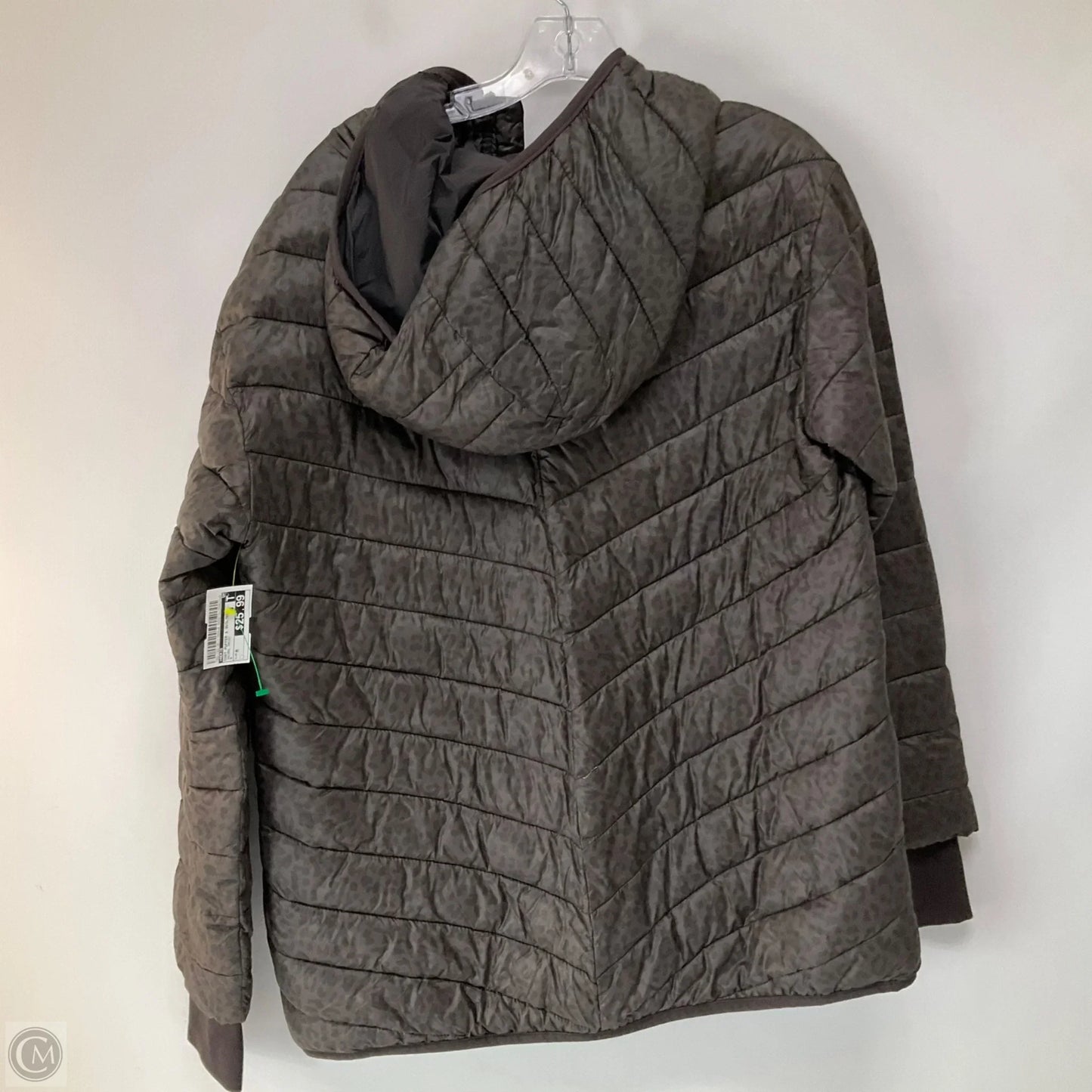 Coat Puffer & Quilted By Aerie In Animal Print, Size: M