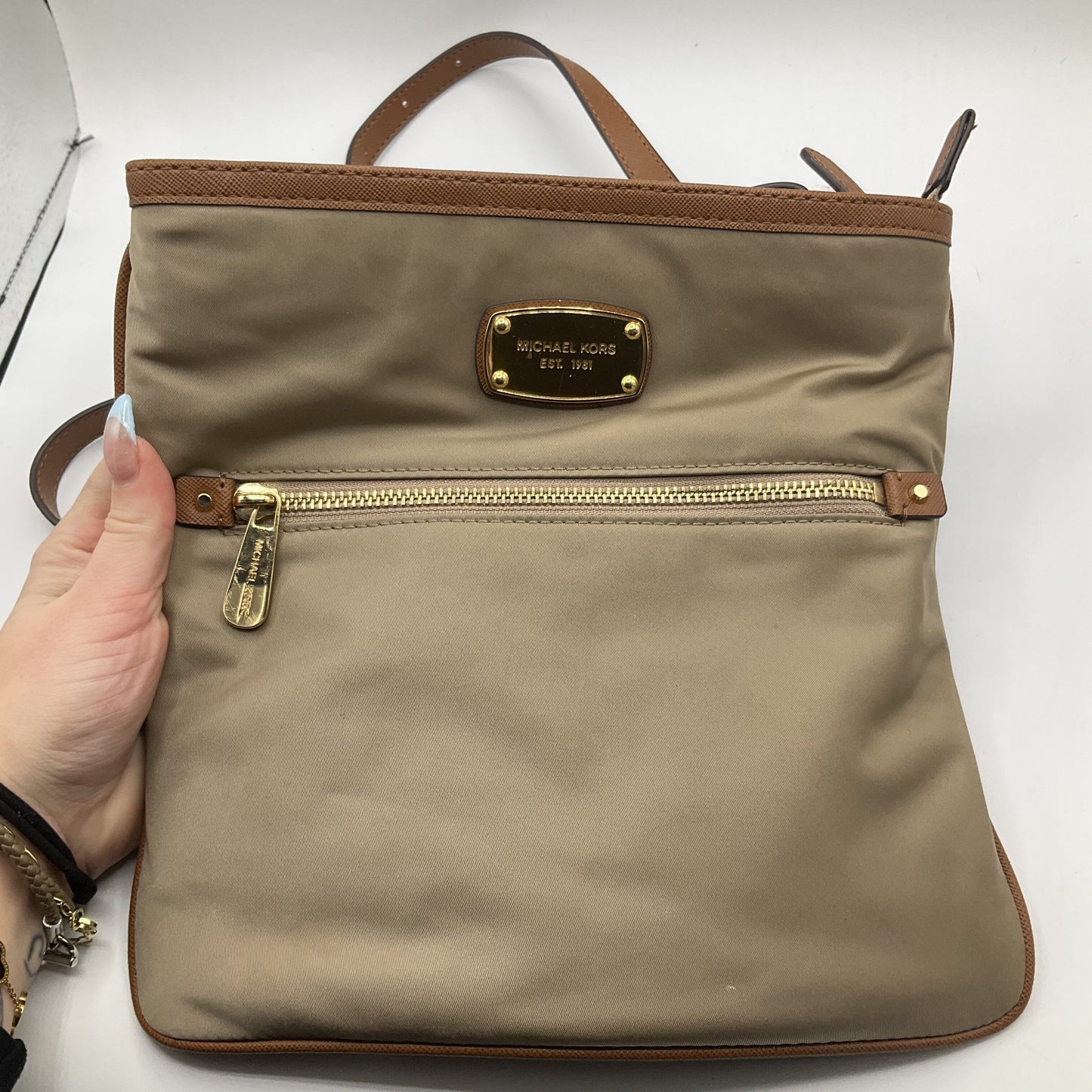 Crossbody Designer By Michael Kors Size: Small