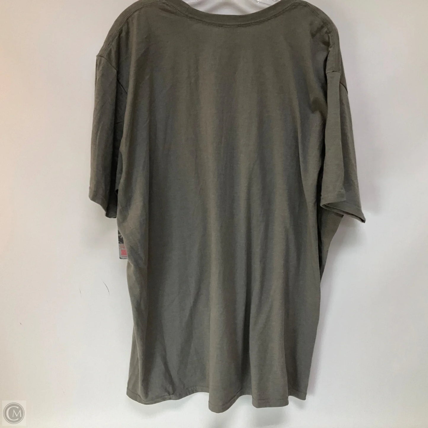 Athletic Top Short Sleeve By Hanes In Grey, Size: 3x