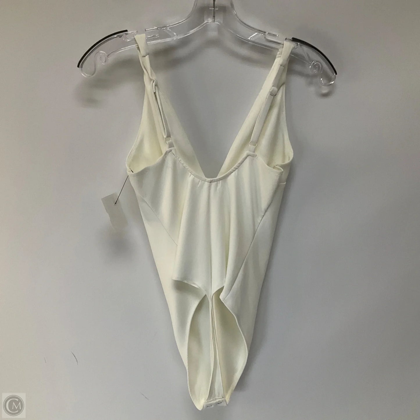 Top Sleeveless By Good American In White, Size: M