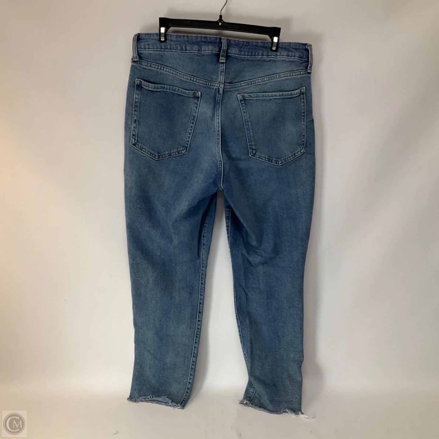 Jeans Straight By Old Navy In Blue Denim, Size: 14