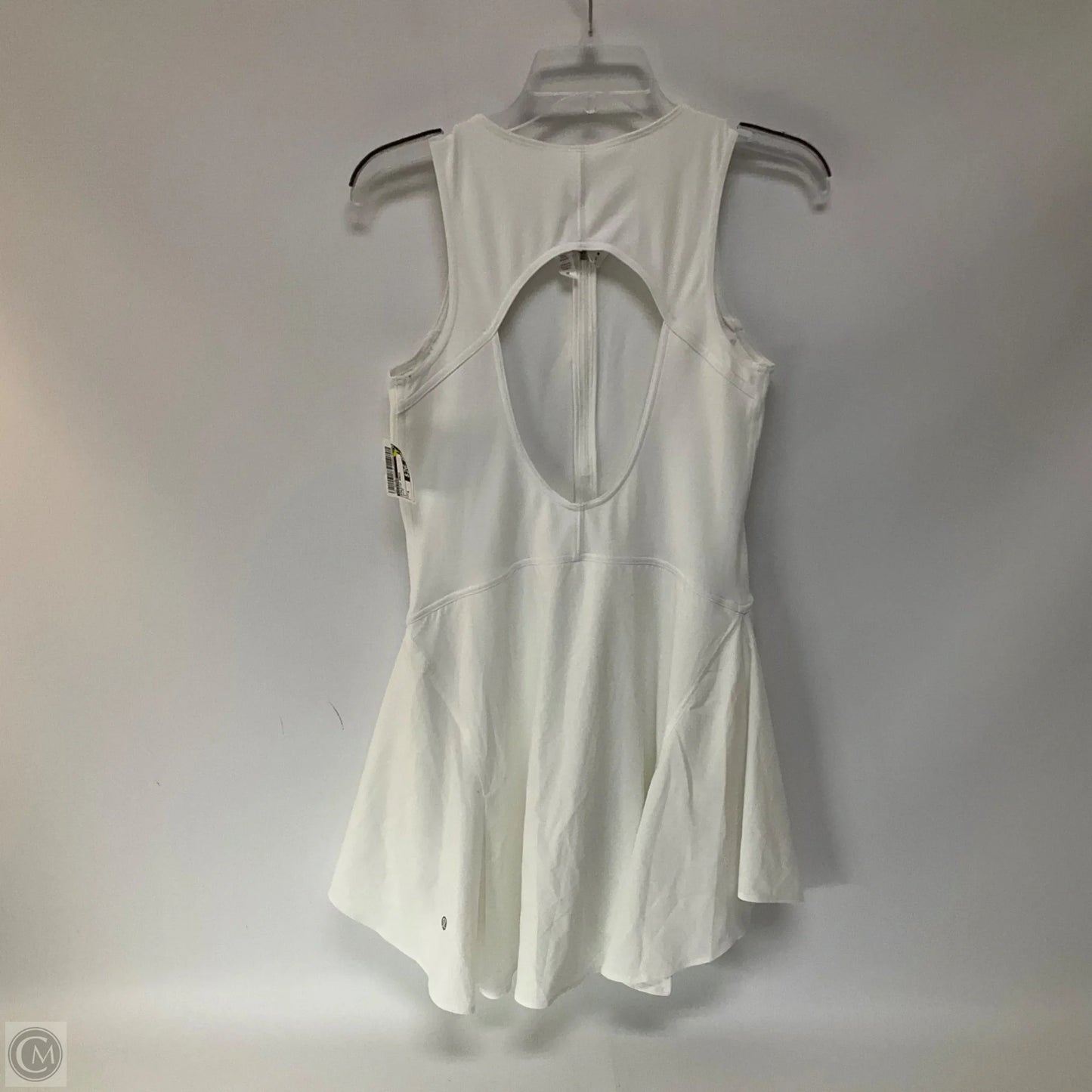 Athletic Dress By Lululemon In White, Size: 8