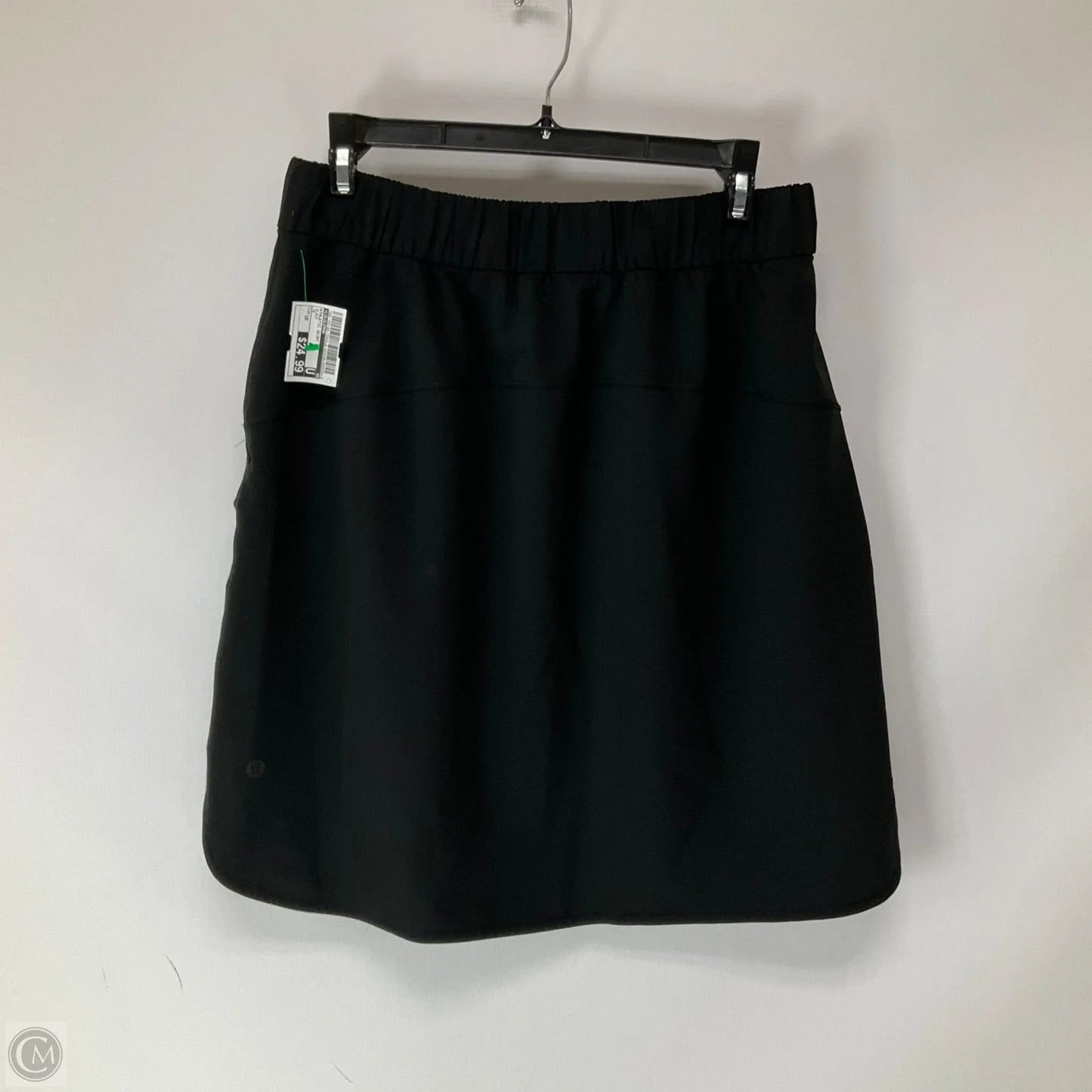 Athletic Skirt By Lululemon In Black, Size: 10
