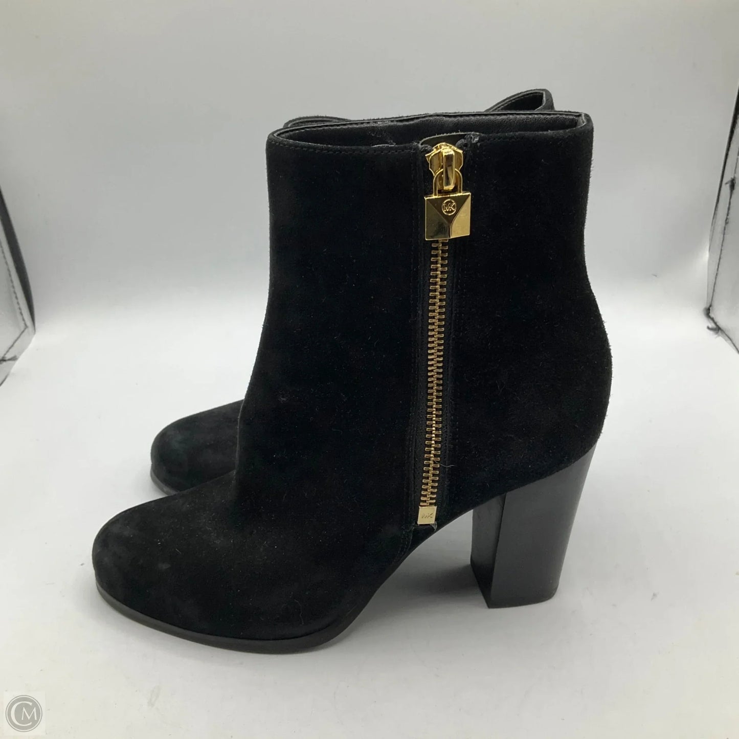 Boots Ankle Heels By Michael By Michael Kors In Black, Size: 6