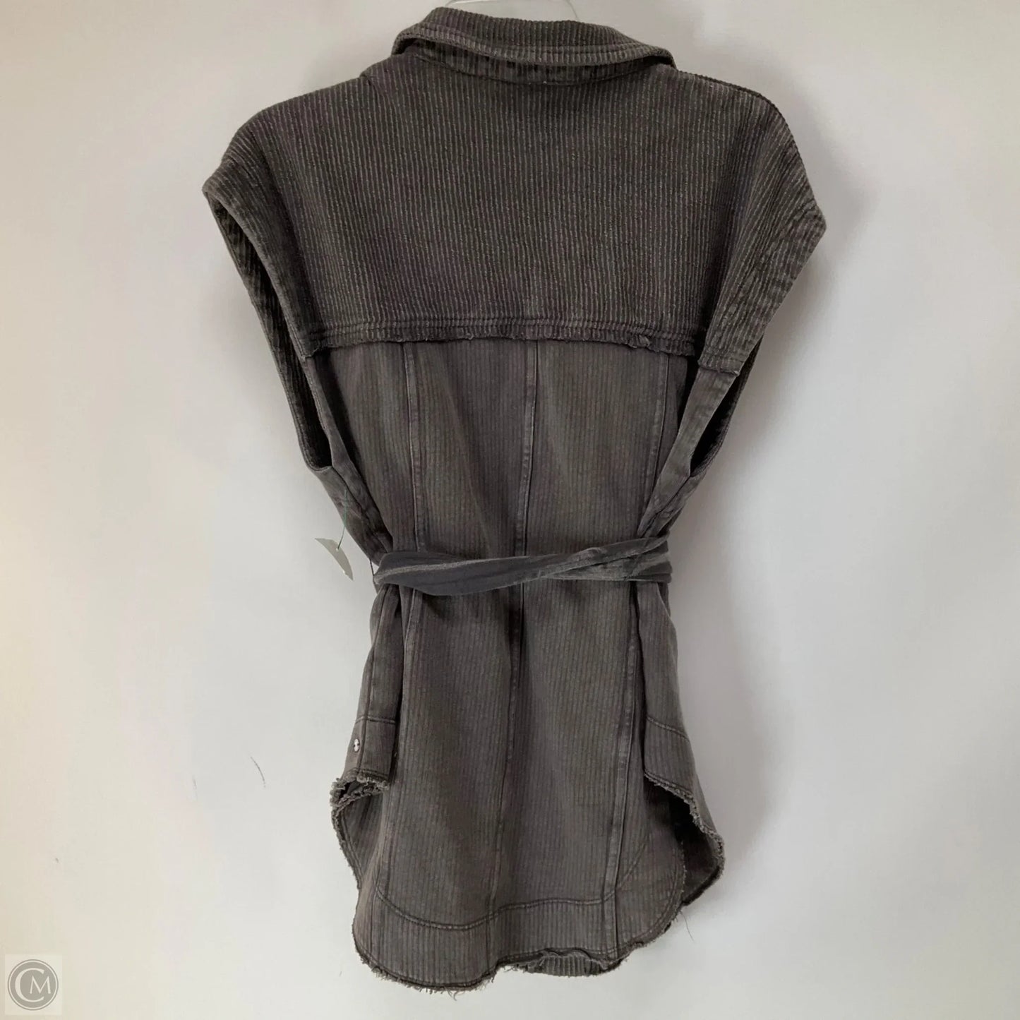 Jacket Shirt By Pilcro In Grey, Size: Xs