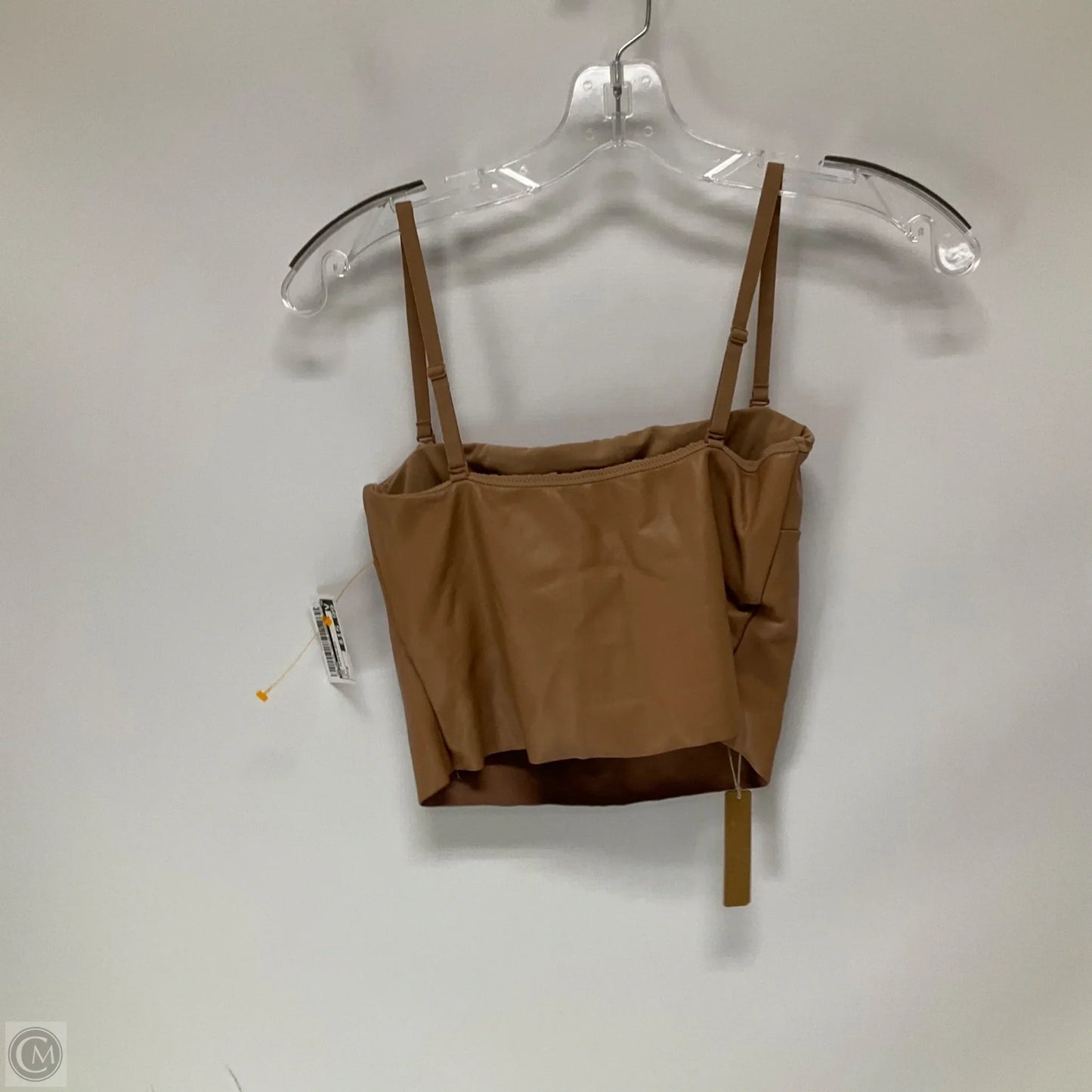 Top Sleeveless By Skims In Tan, Size: M