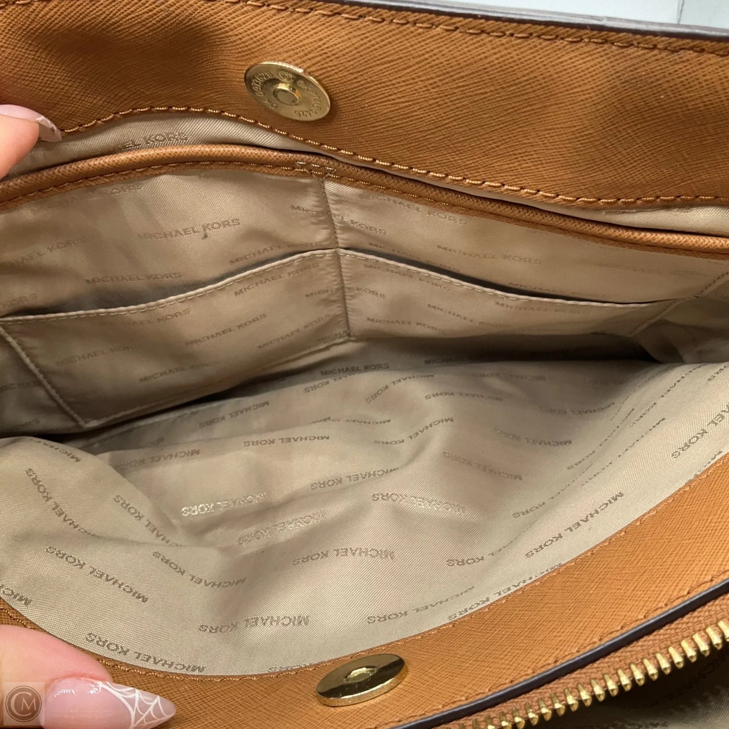 Handbag Designer By Michael Kors, Size: Medium