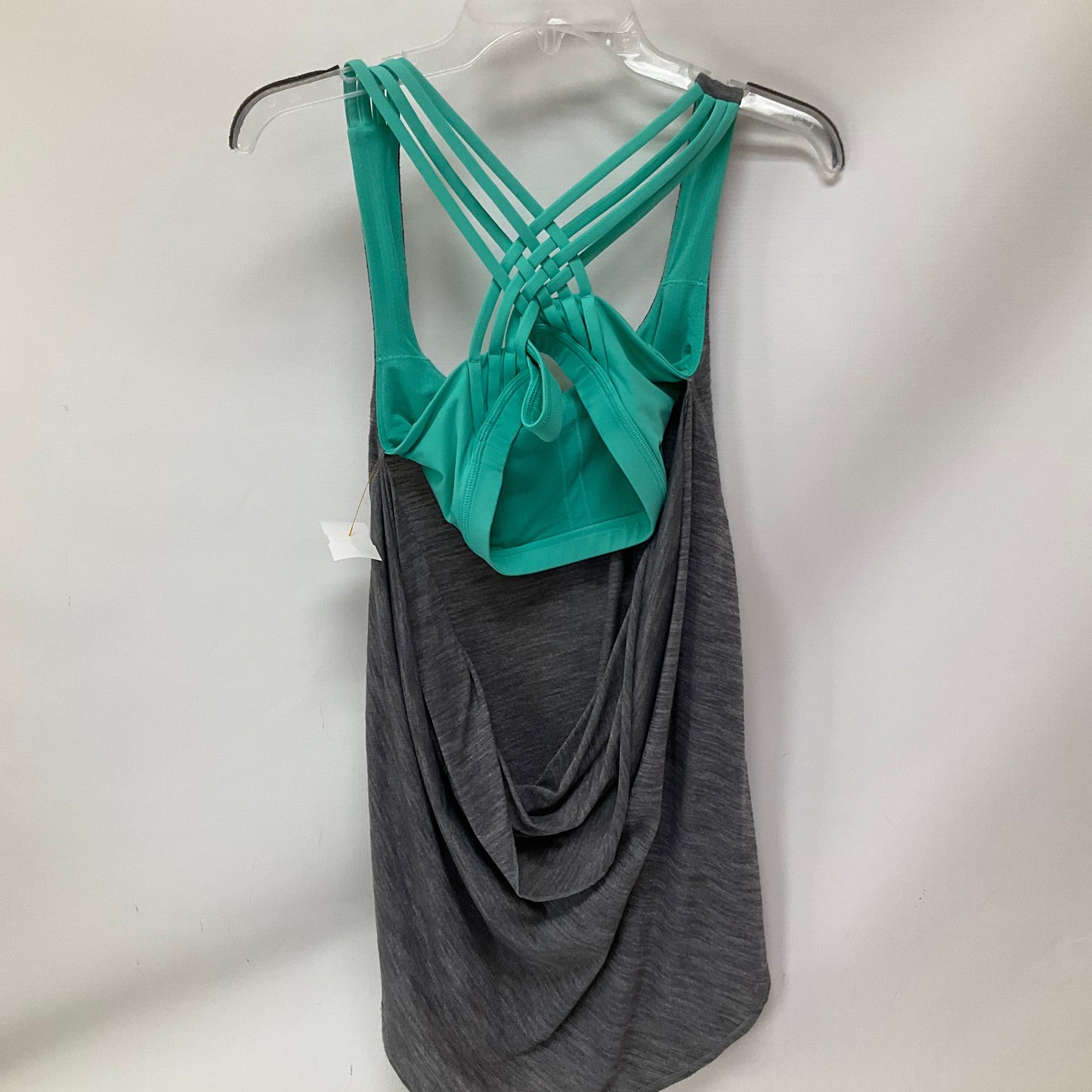 Athletic Tank Top By Lululemon In Grey, Size: 6