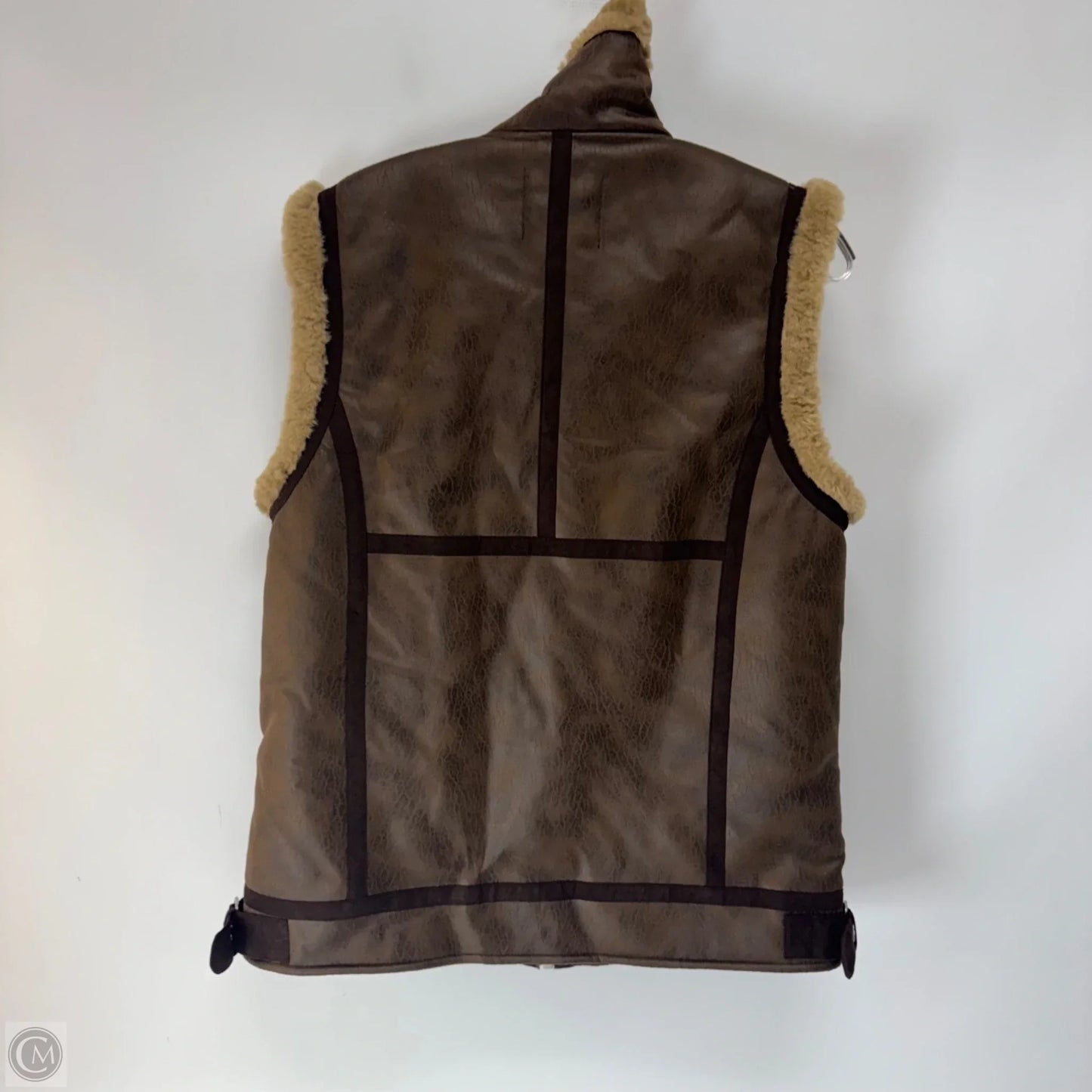 Vest Other By 7 For All Mankind In Brown, Size: M