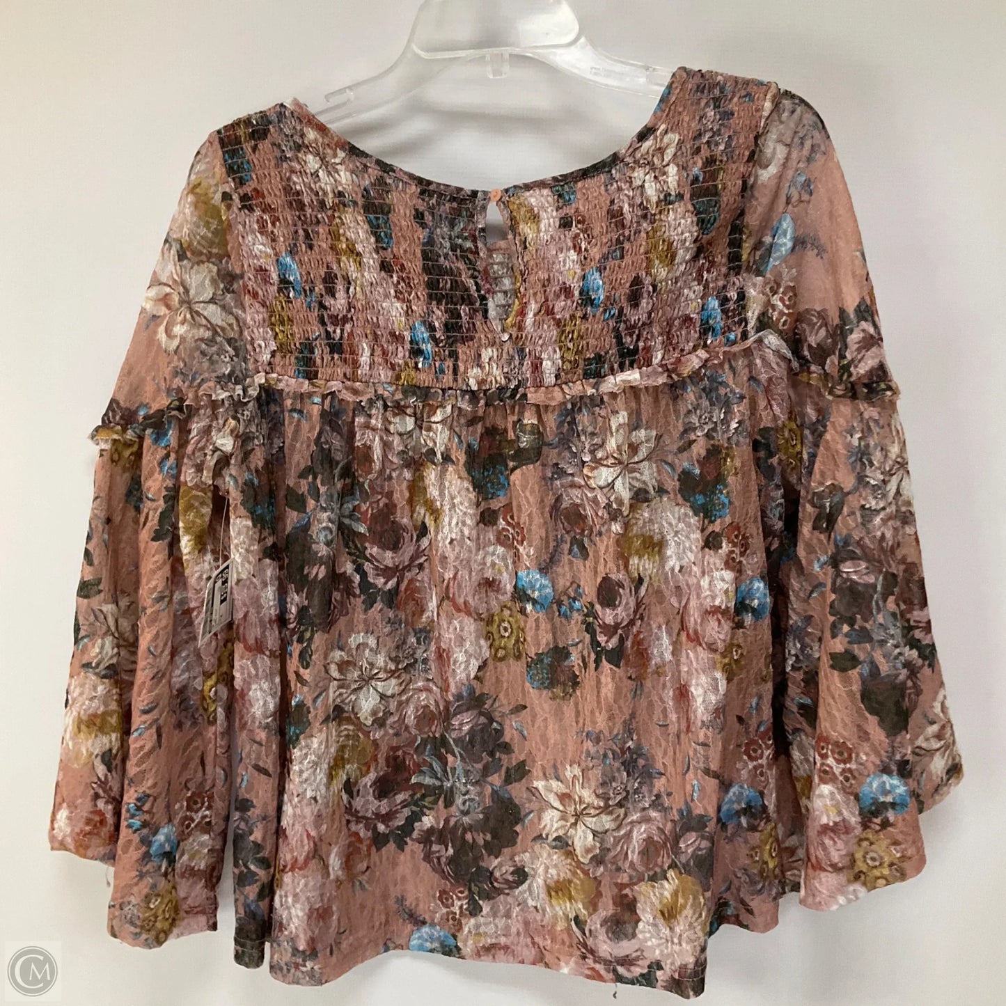 Top Long Sleeve By Akemi And Kin In Floral Print, Size: M