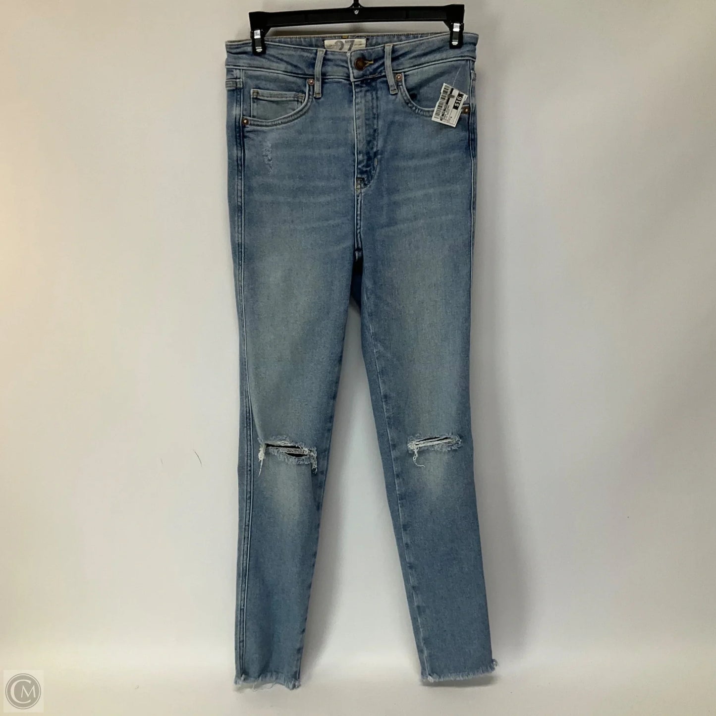 Jeans Skinny By We The Free In Blue Denim, Size: 4