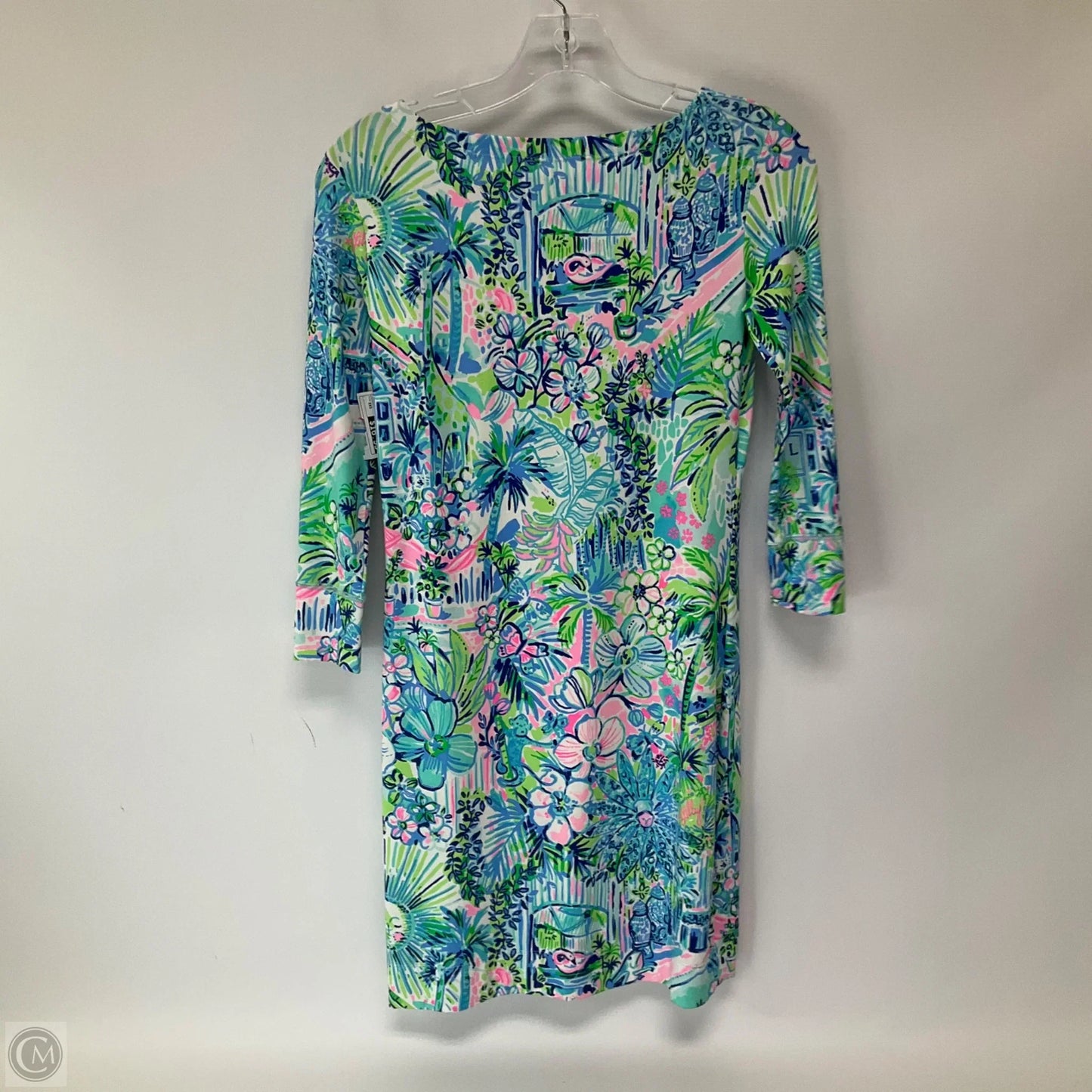 Dress Designer By Lilly Pulitzer In Tropical Print, Size: Xxs