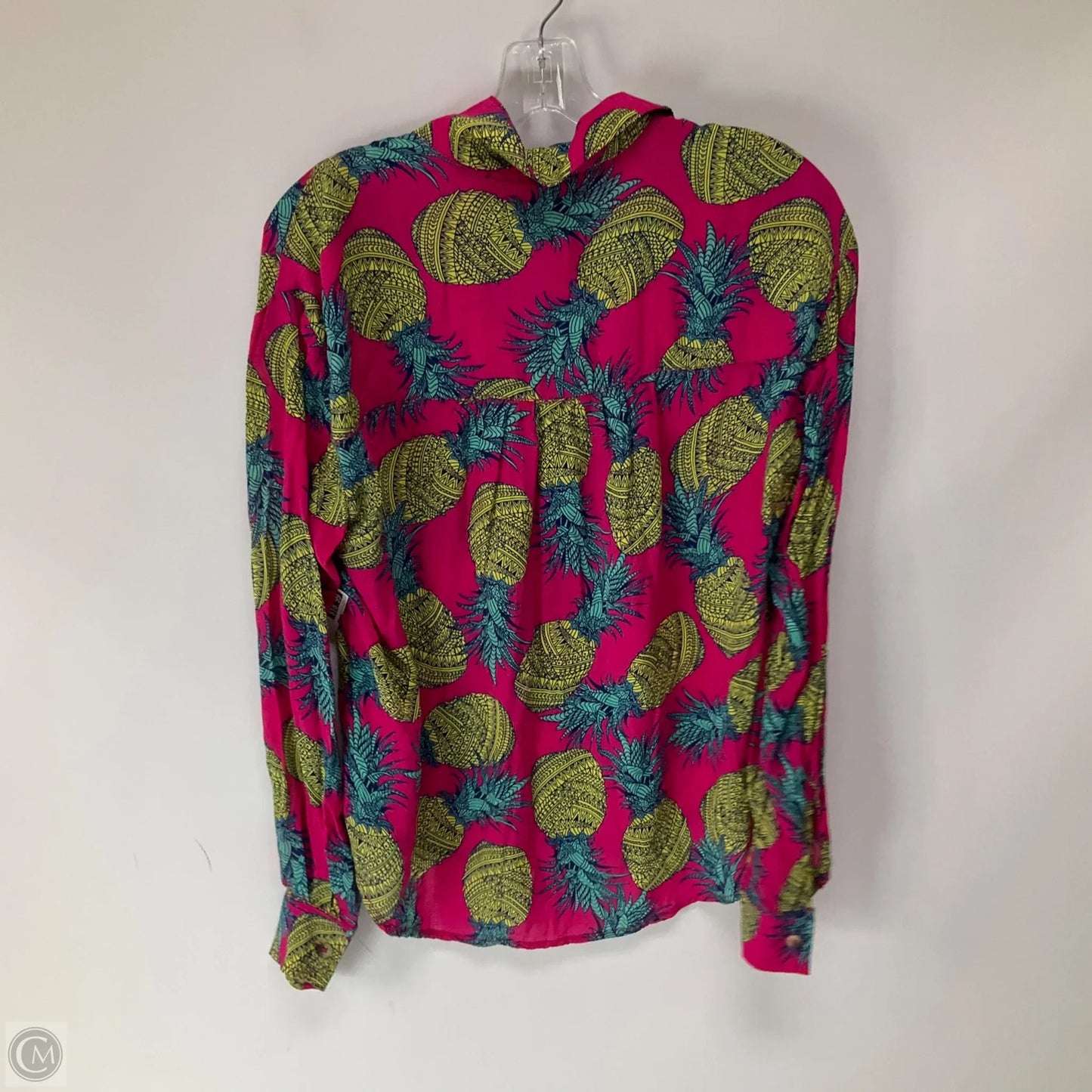 Top Long Sleeve By Anthropologie In Multi-colored, Size: Xs