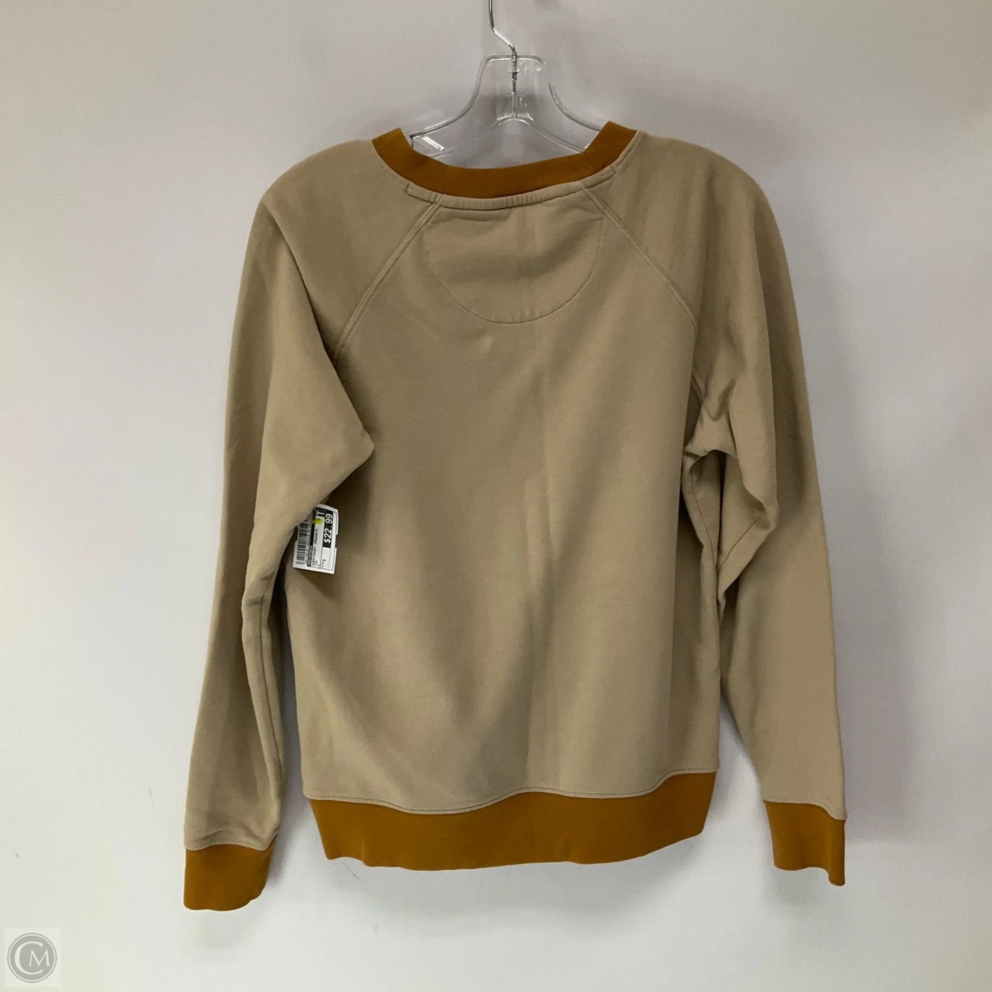 Sweatshirt Crewneck By Patagonia In Tan, Size: S