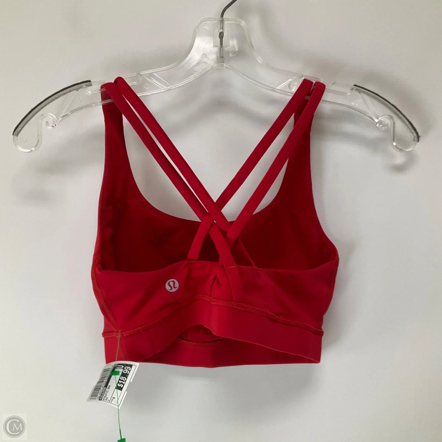 Athletic Bra By Lululemon In Red, Size: 6