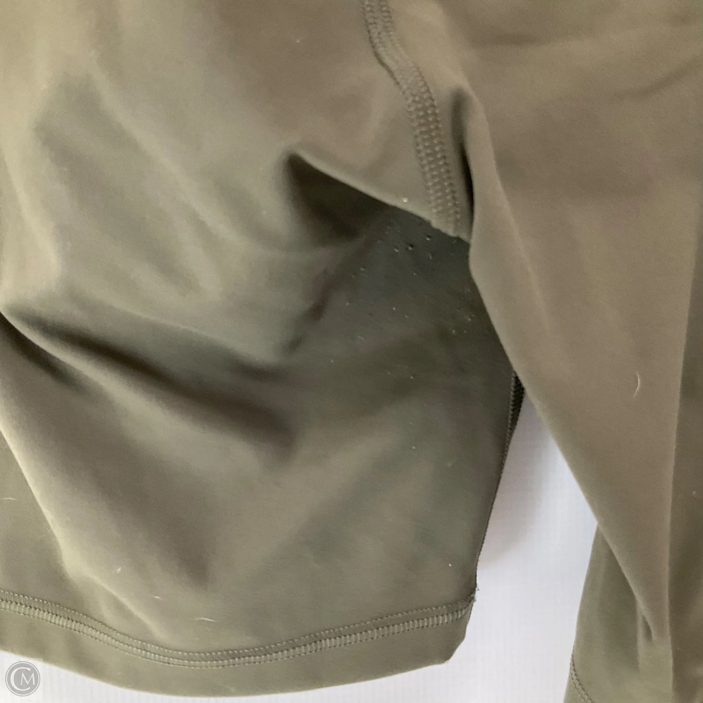 Athletic Shorts By Lululemon In Green, Size: 14