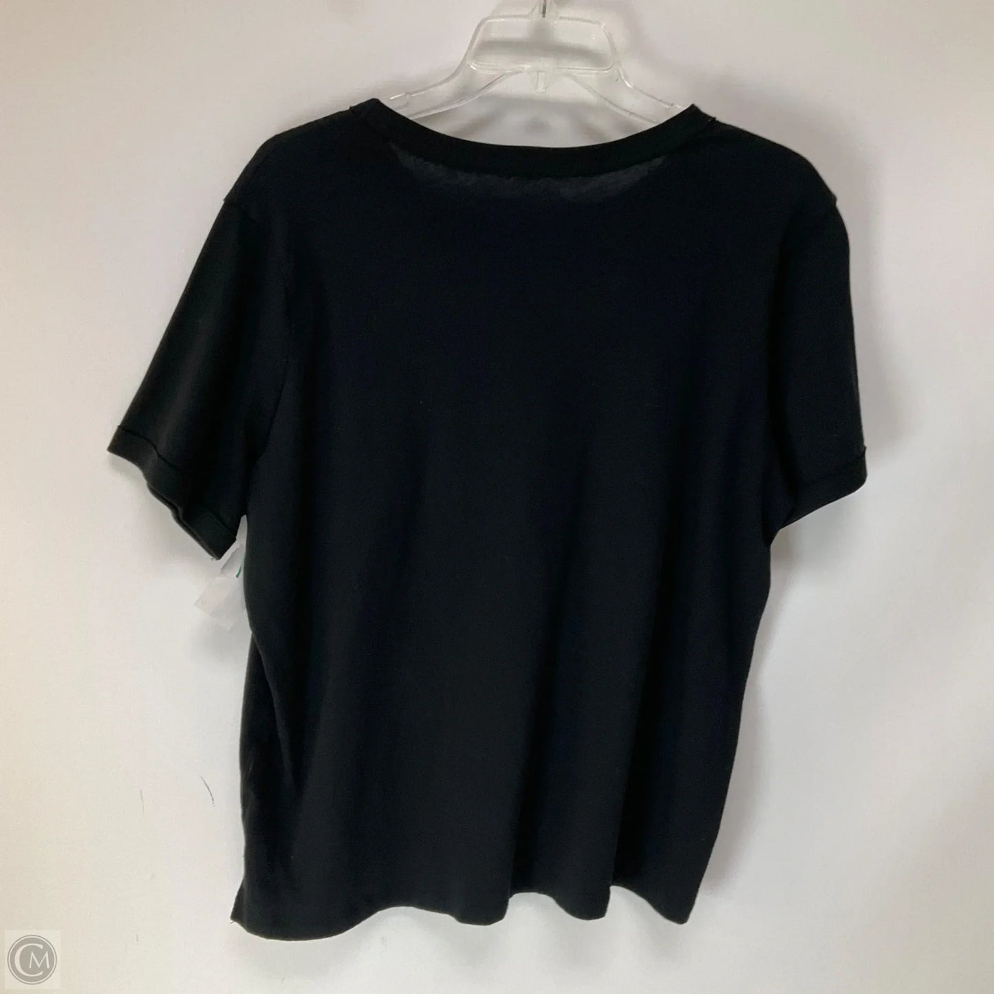 Top Short Sleeve Basic By Aerie In Black, Size: S