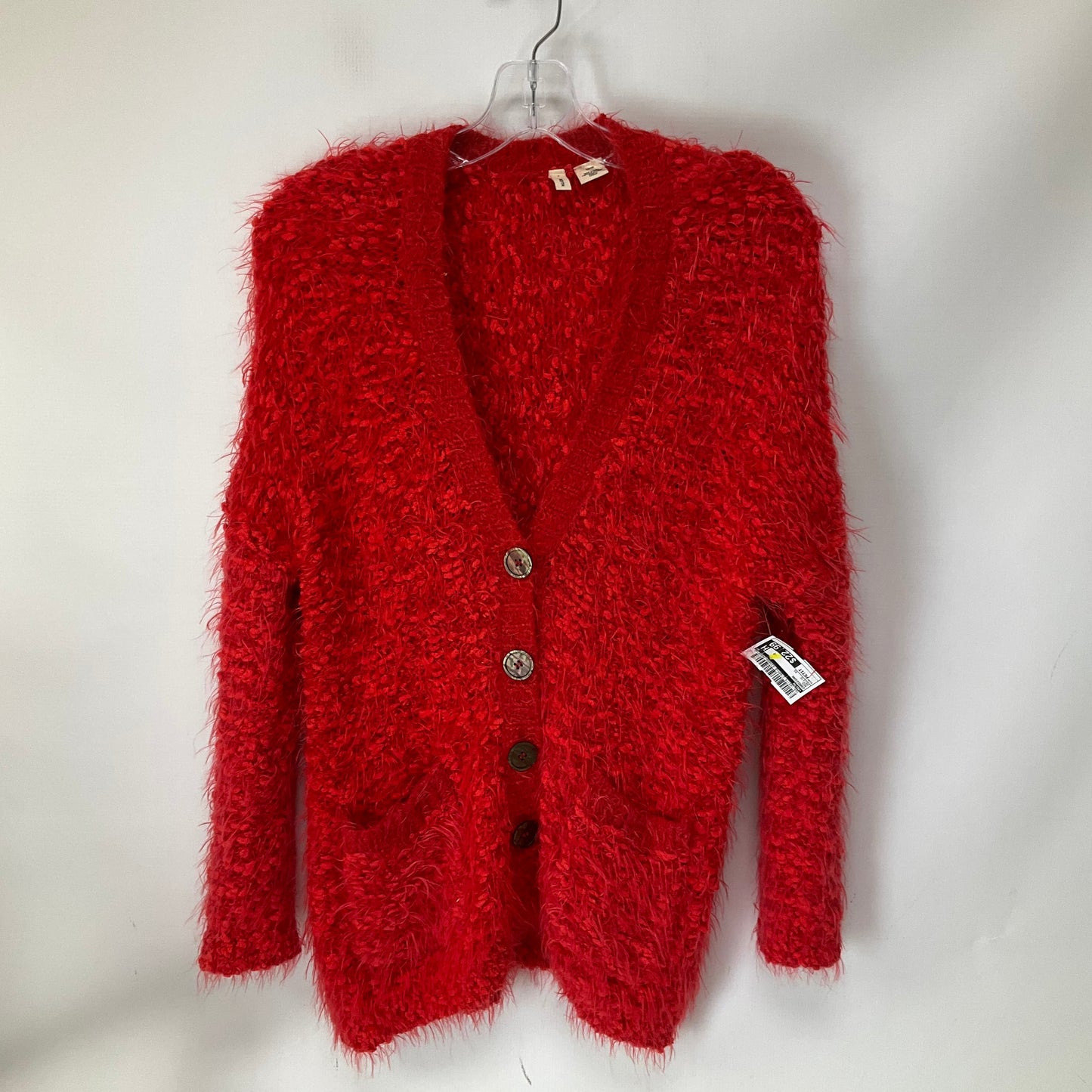 Cardigan By Moth In Red, Size: Petite Xs