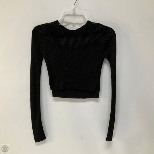 Top Long Sleeve Designer By All Saints In Black, Size: Xs