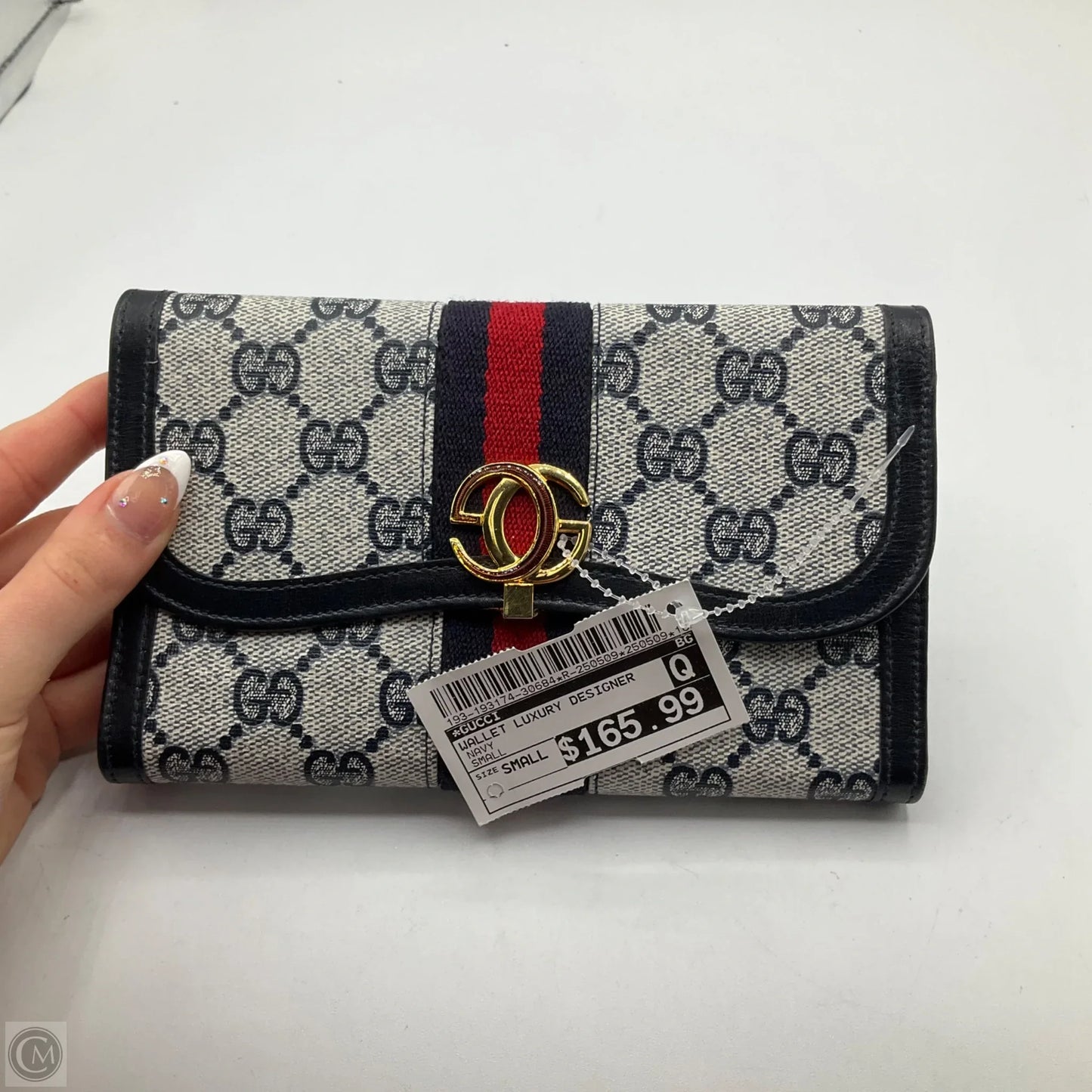 Wallet Luxury Designer By Gucci, Size: Small