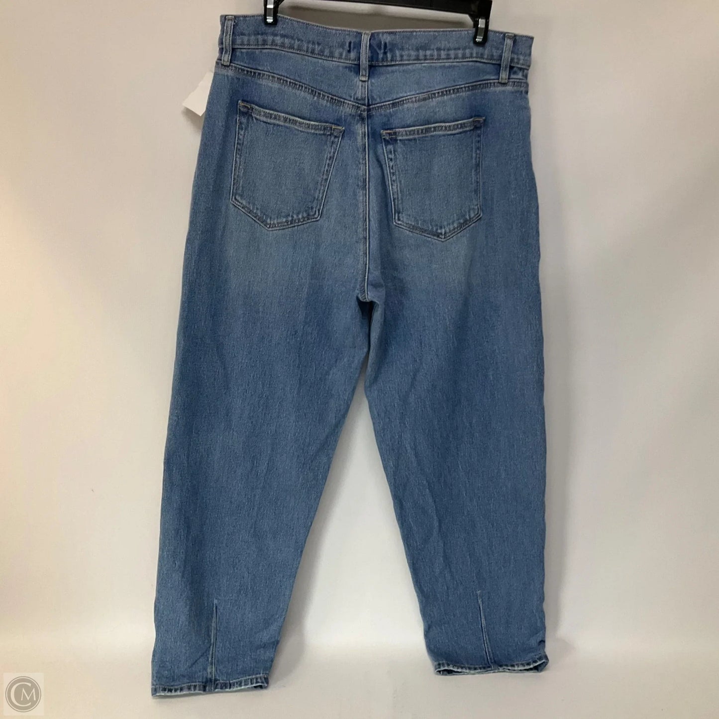 Jeans Straight By Loft In Blue Denim, Size: 8