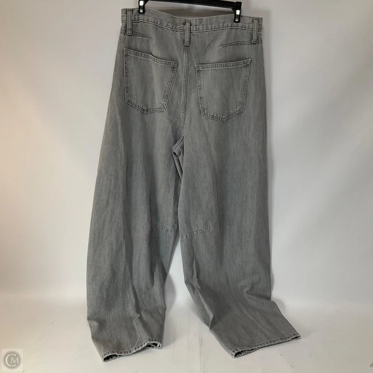 Jeans Wide Leg By Universal Thread In Grey Denim, Size: 8