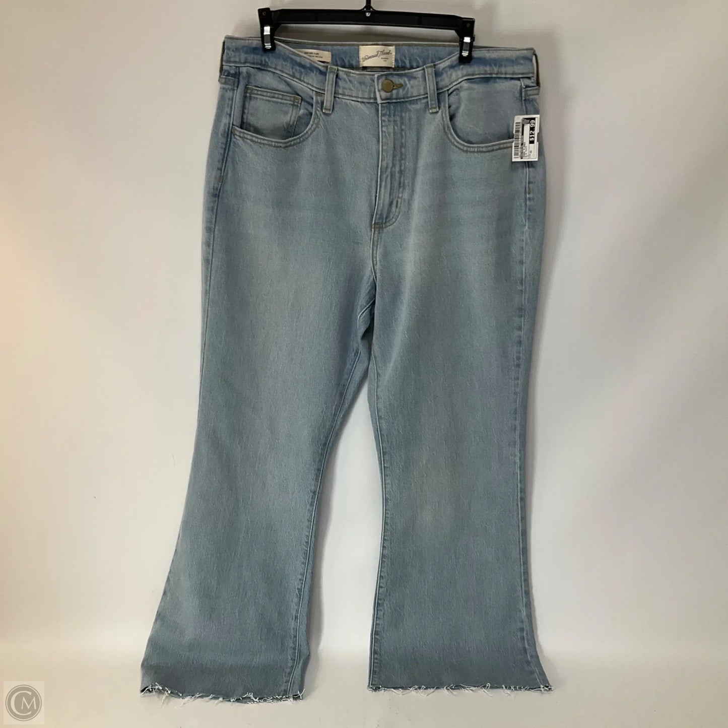 Jeans Flared By Universal Thread In Blue Denim, Size: 12
