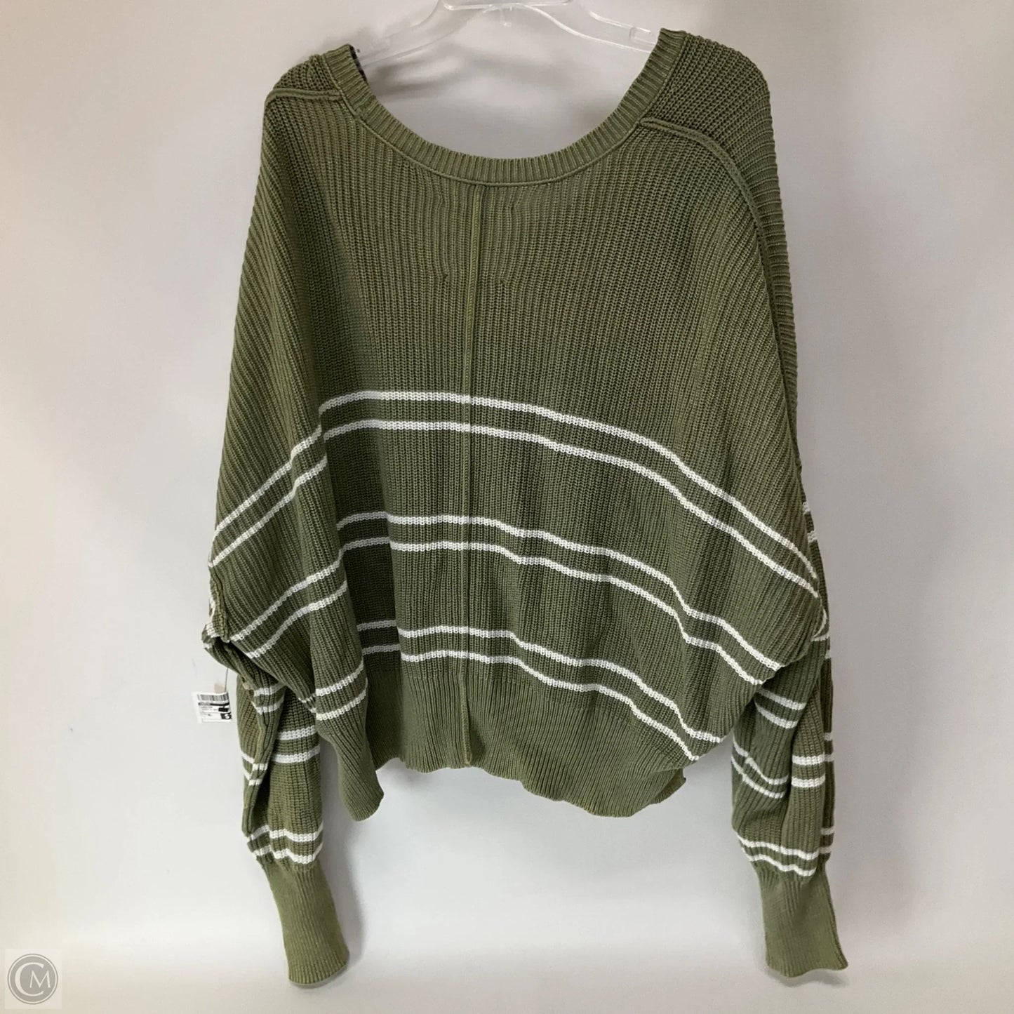 Sweater By Aerie In Green & White, Size: Xl