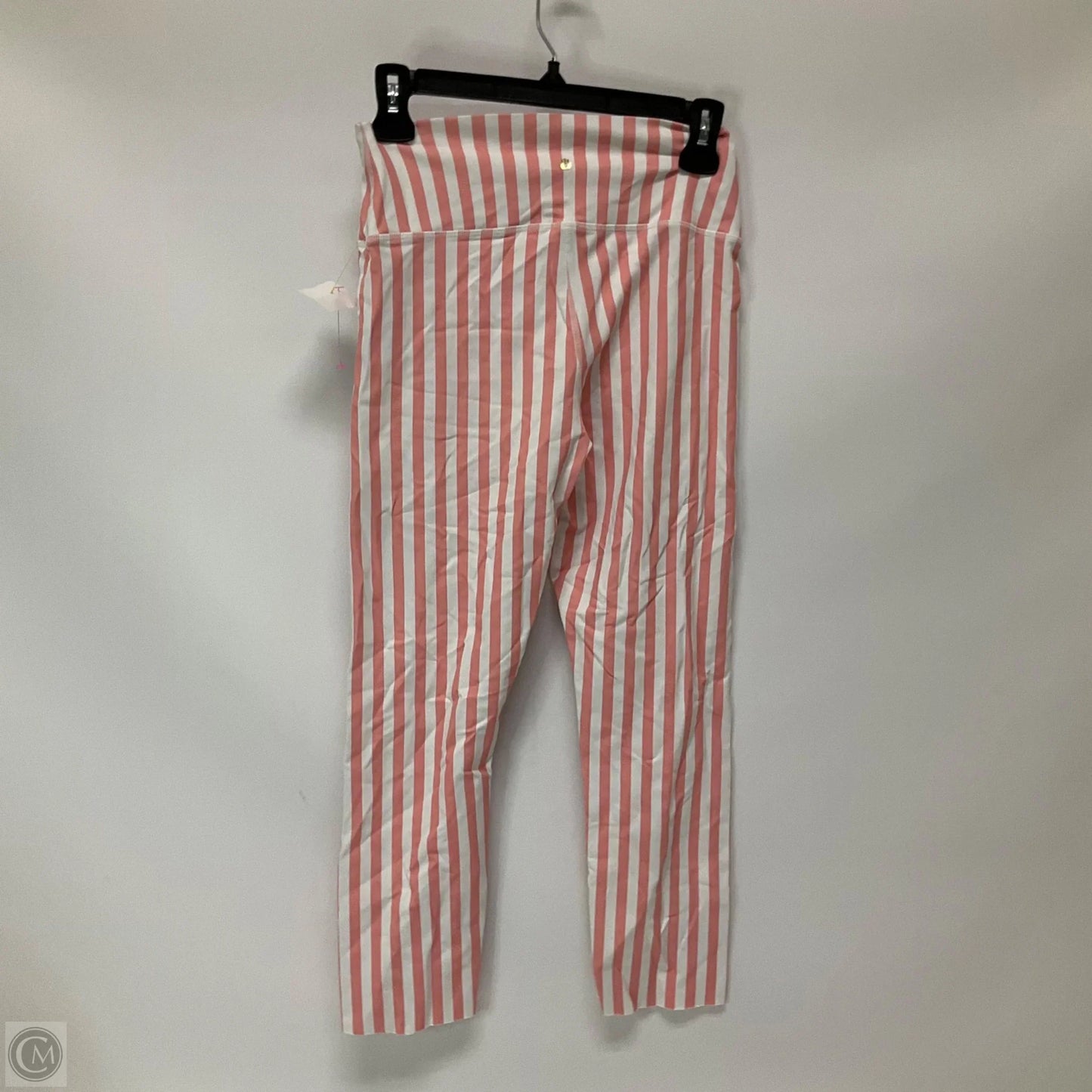 Athletic Leggings By Spiritual Gangster In Striped Pattern, Size: M